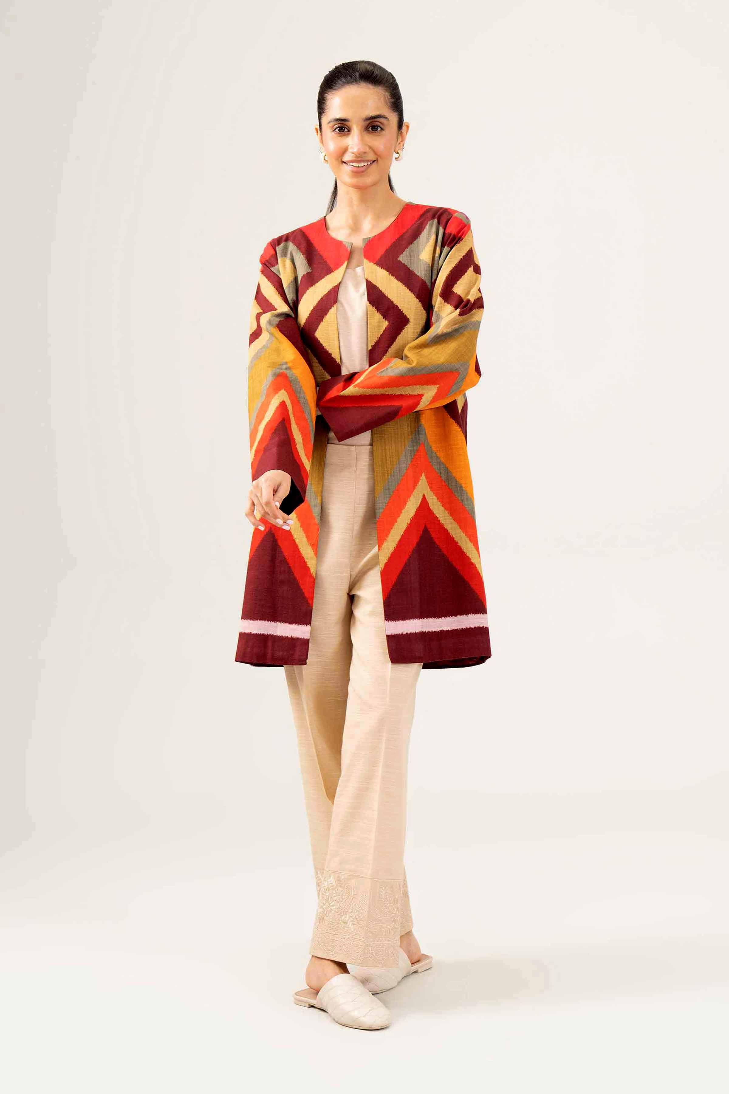 Printed Jacket - PW24-111