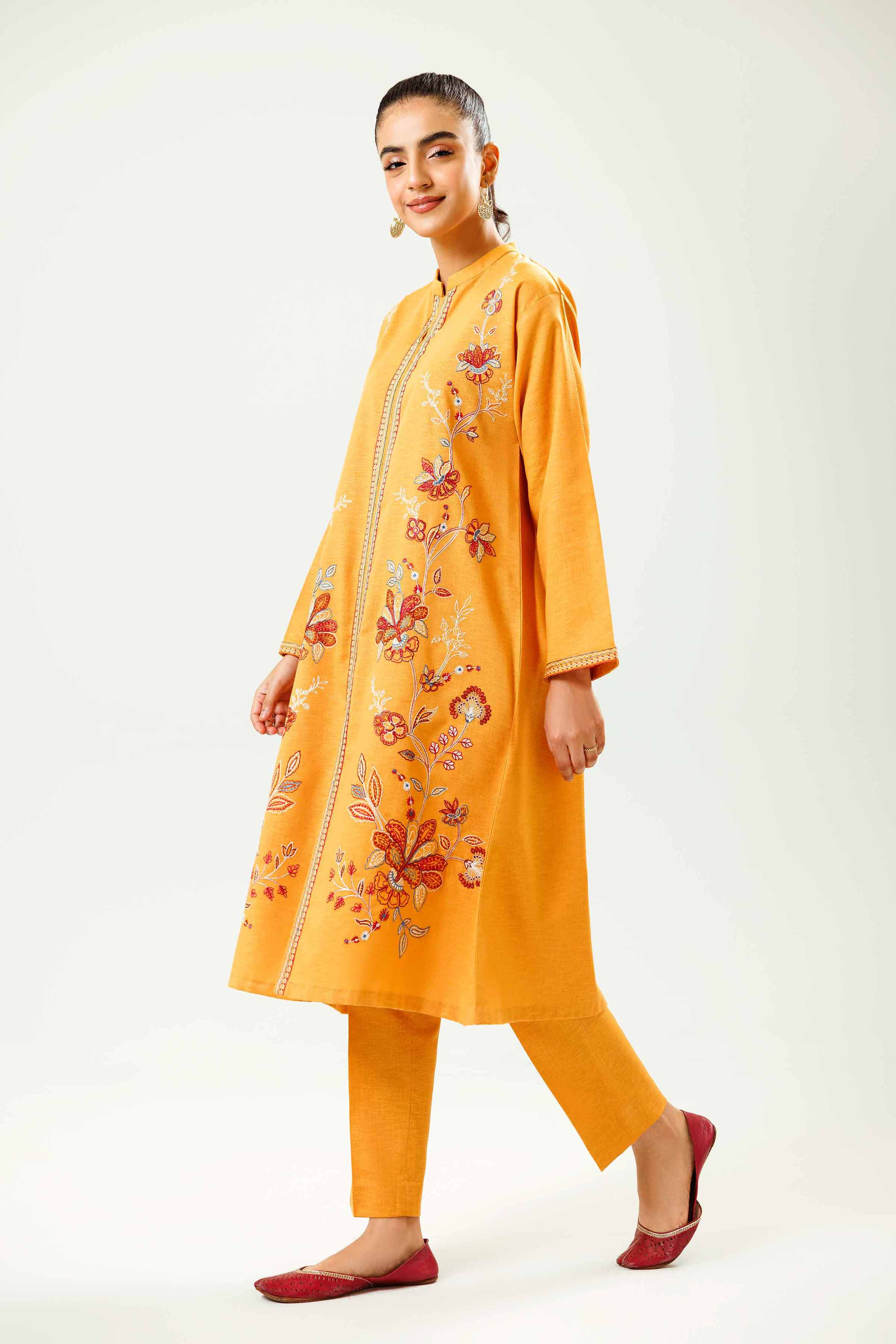 2 Piece - Embroidered Suit - PW24-115