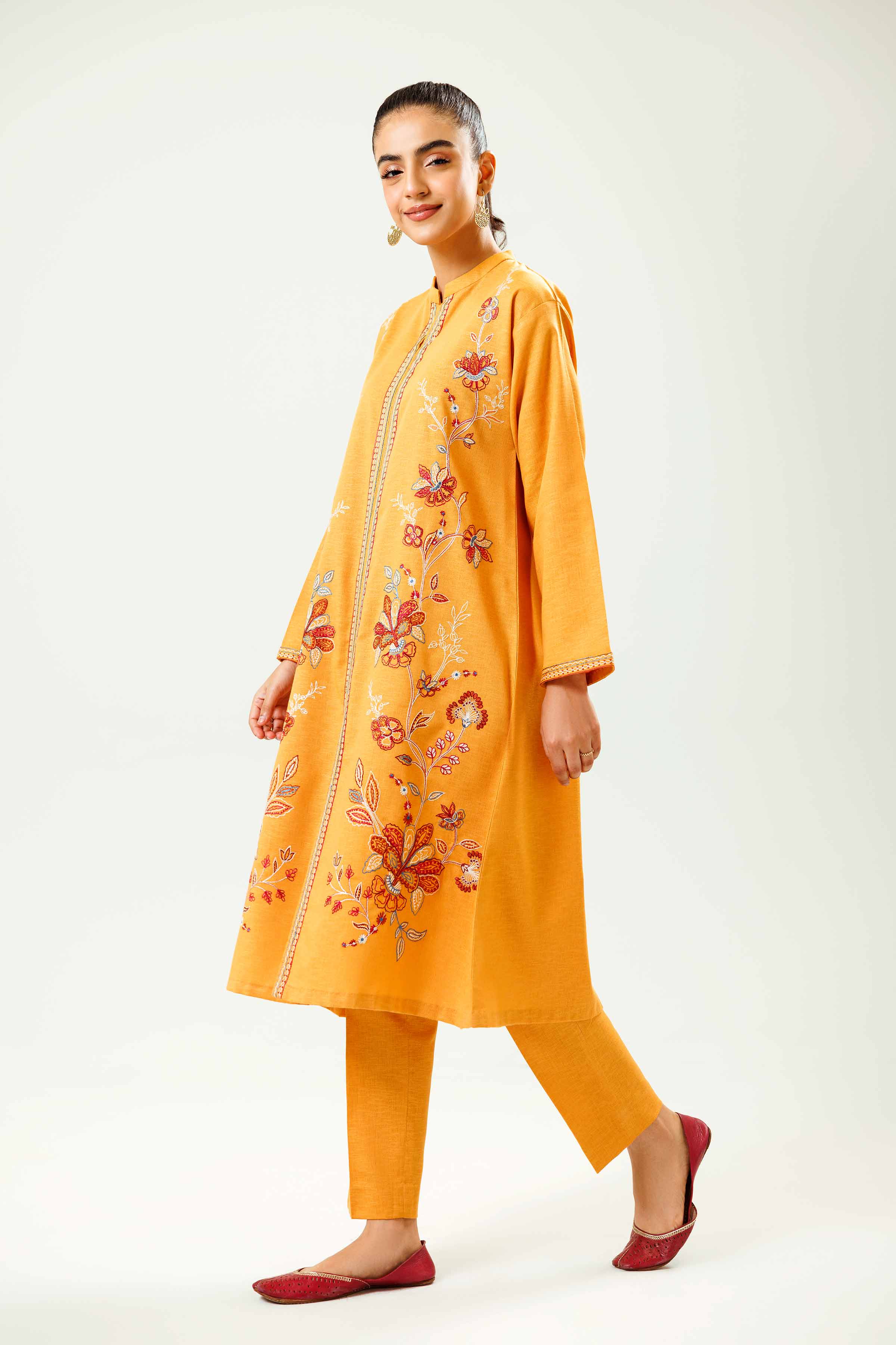2 Piece - Embroidered Suit - PW24-115