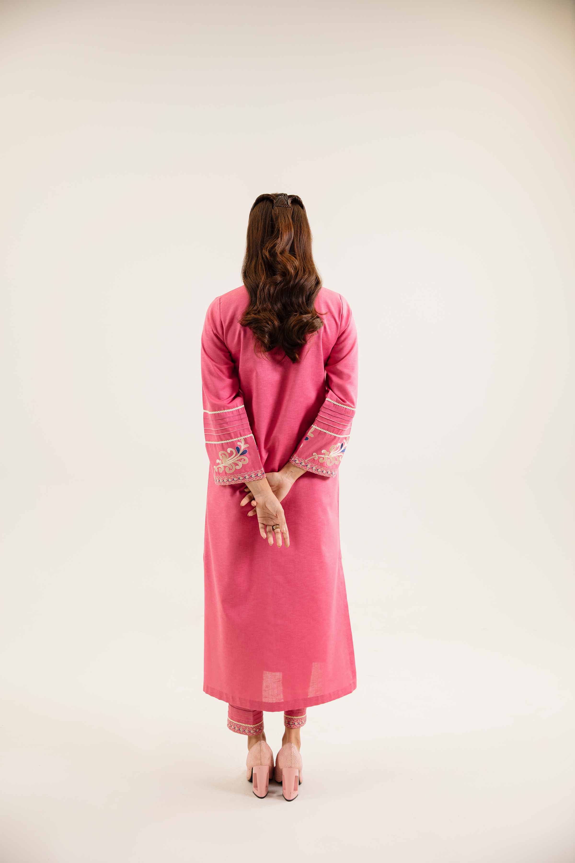 2 Piece - Embroidered Suit - PW24-116