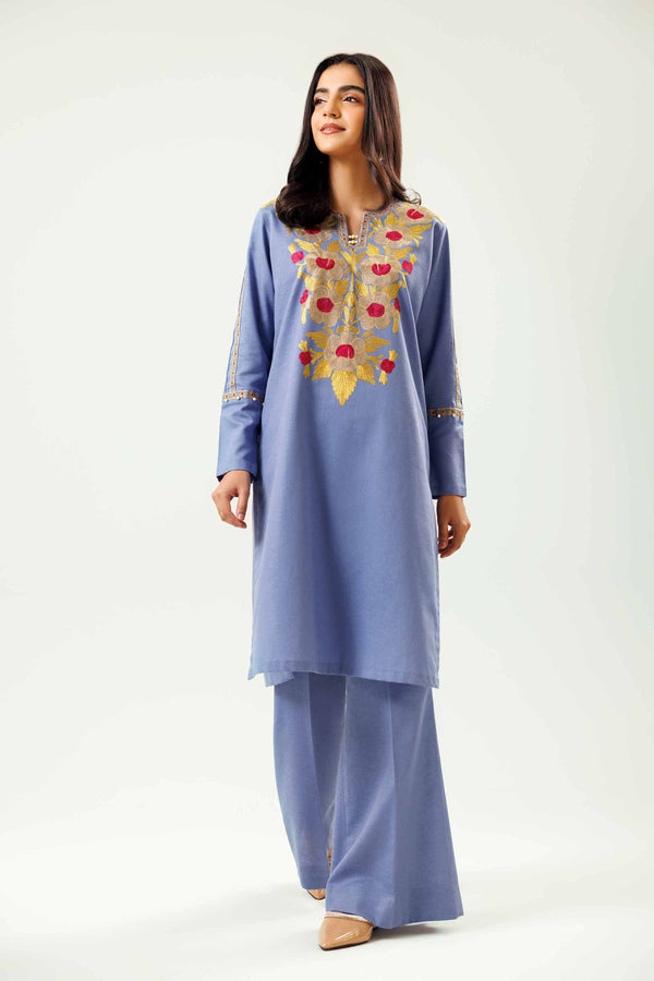 2 Piece - Embroidered Suit - PW24-12