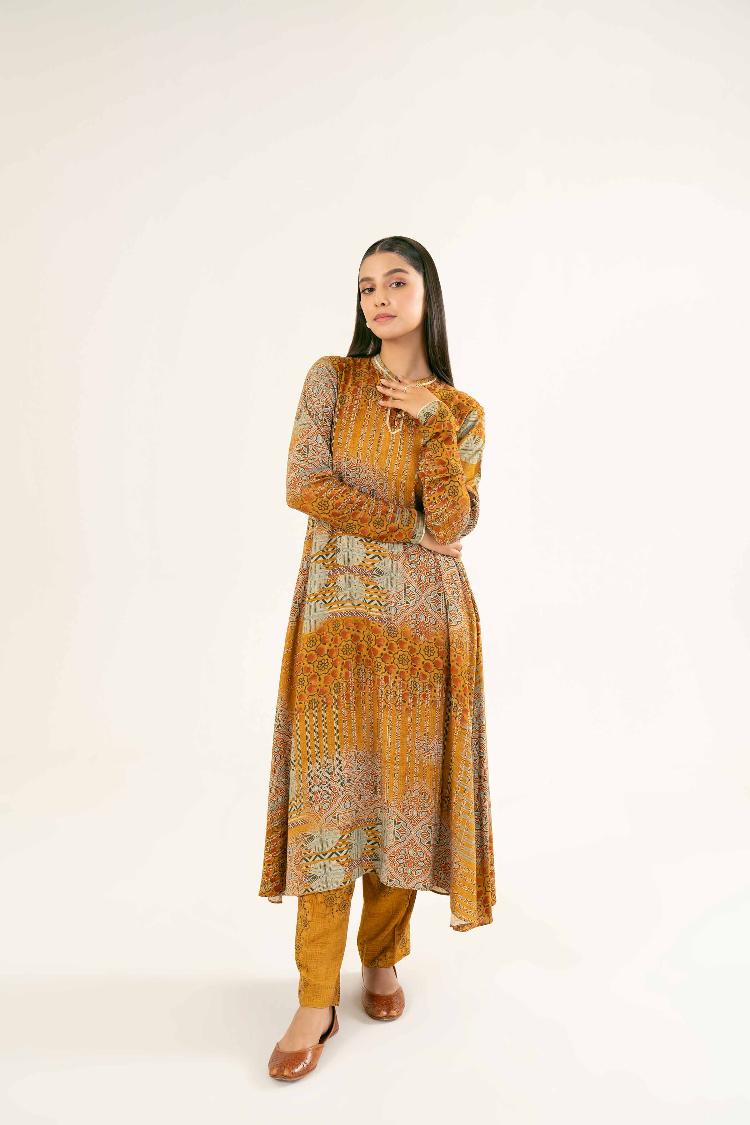 2 Piece - Printed Suit - PW24-128