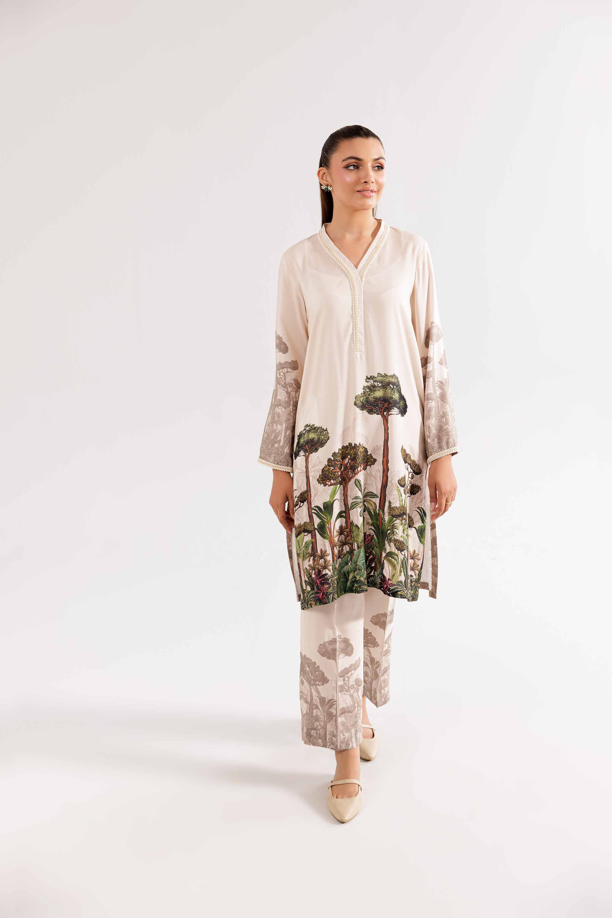 2 Piece - Printed Suit - PW24-138