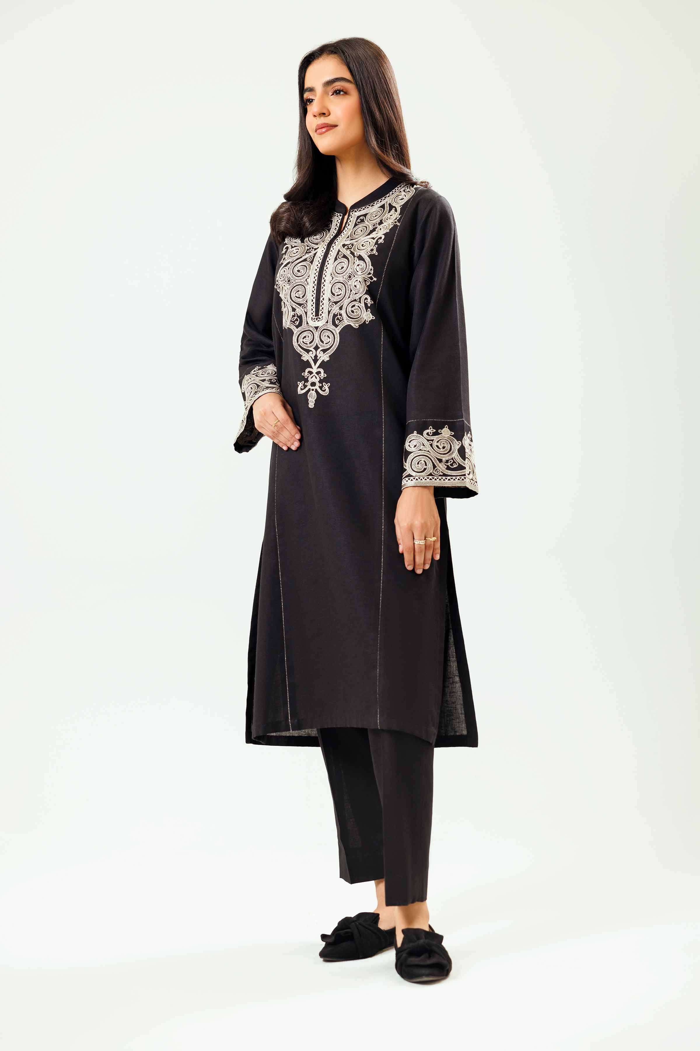 2 Piece - Embroidered Suit - PW24-14