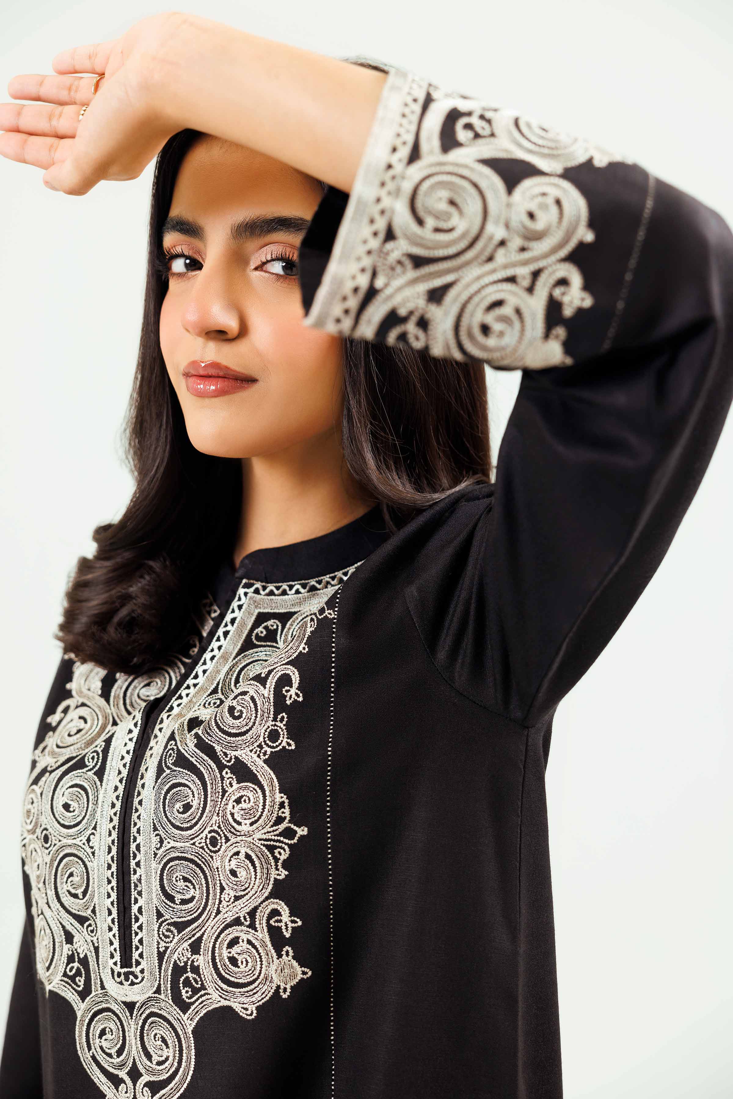 2 Piece - Embroidered Suit - PW24-14