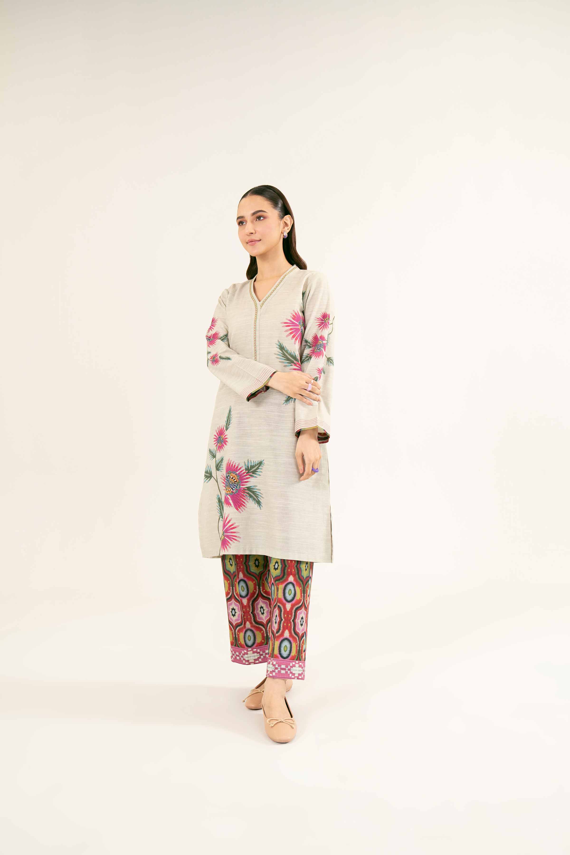 2 Piece - Printed Suit - PW24-142