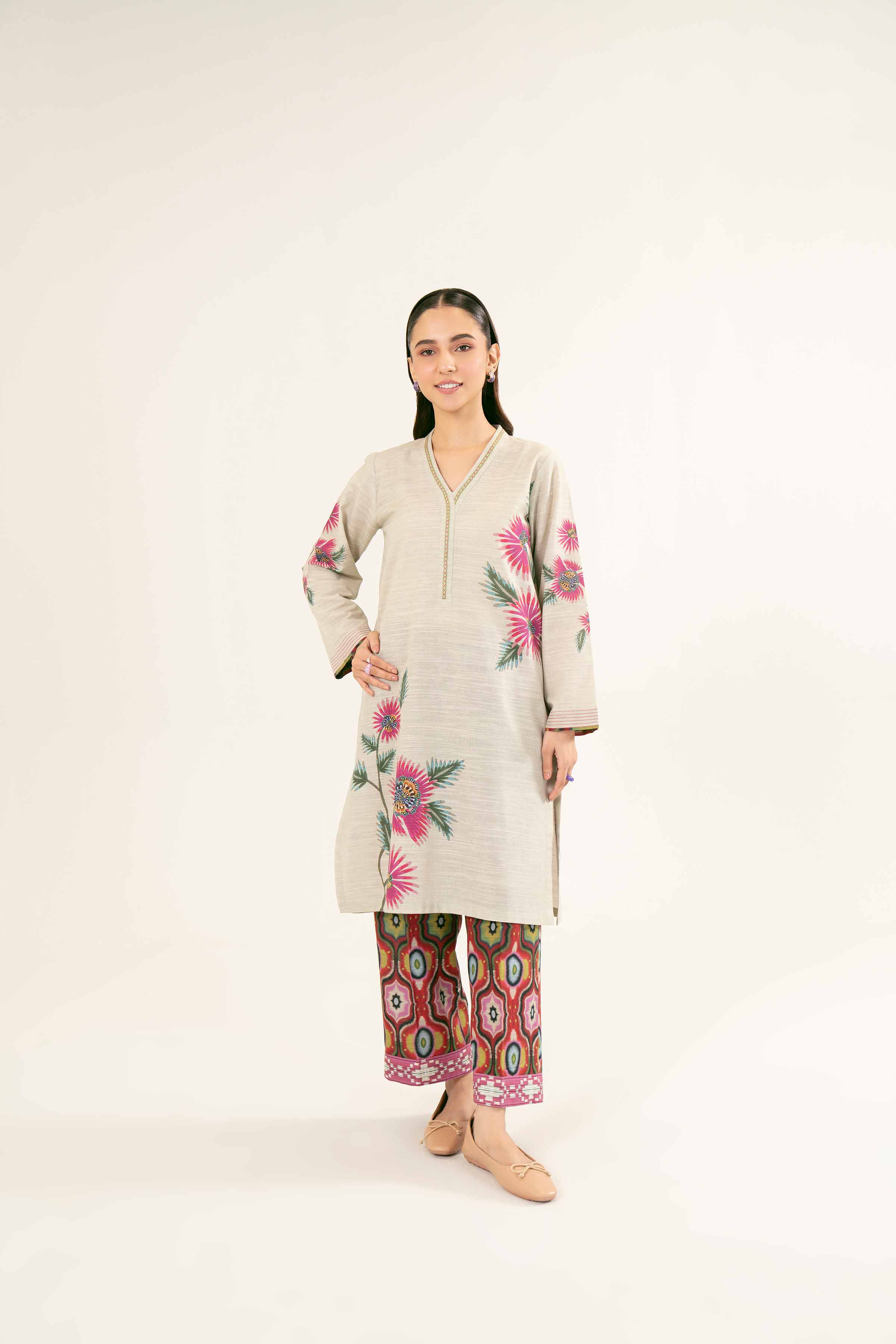 2 Piece - Printed Suit - PW24-142