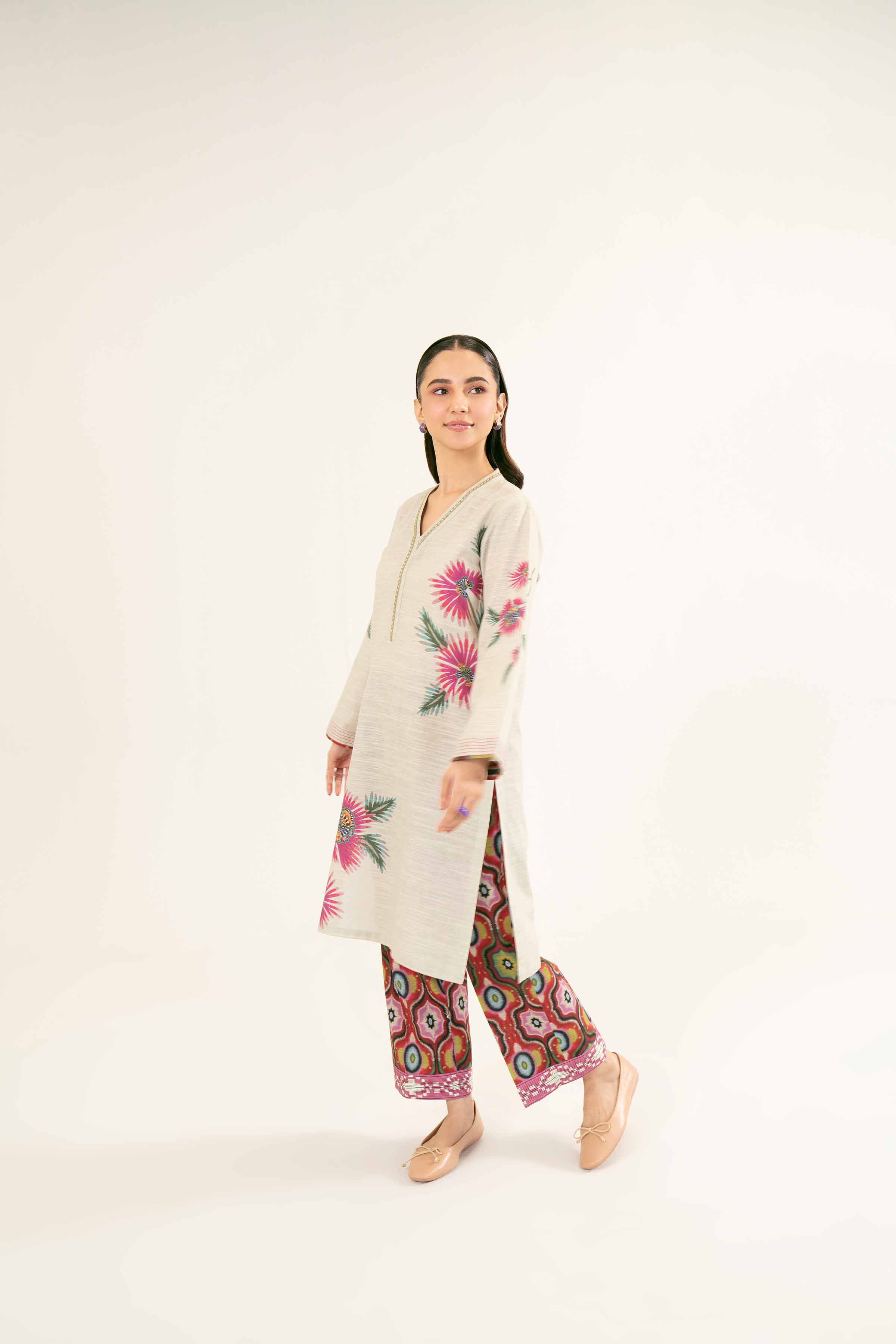 2 Piece - Printed Suit - PW24-142