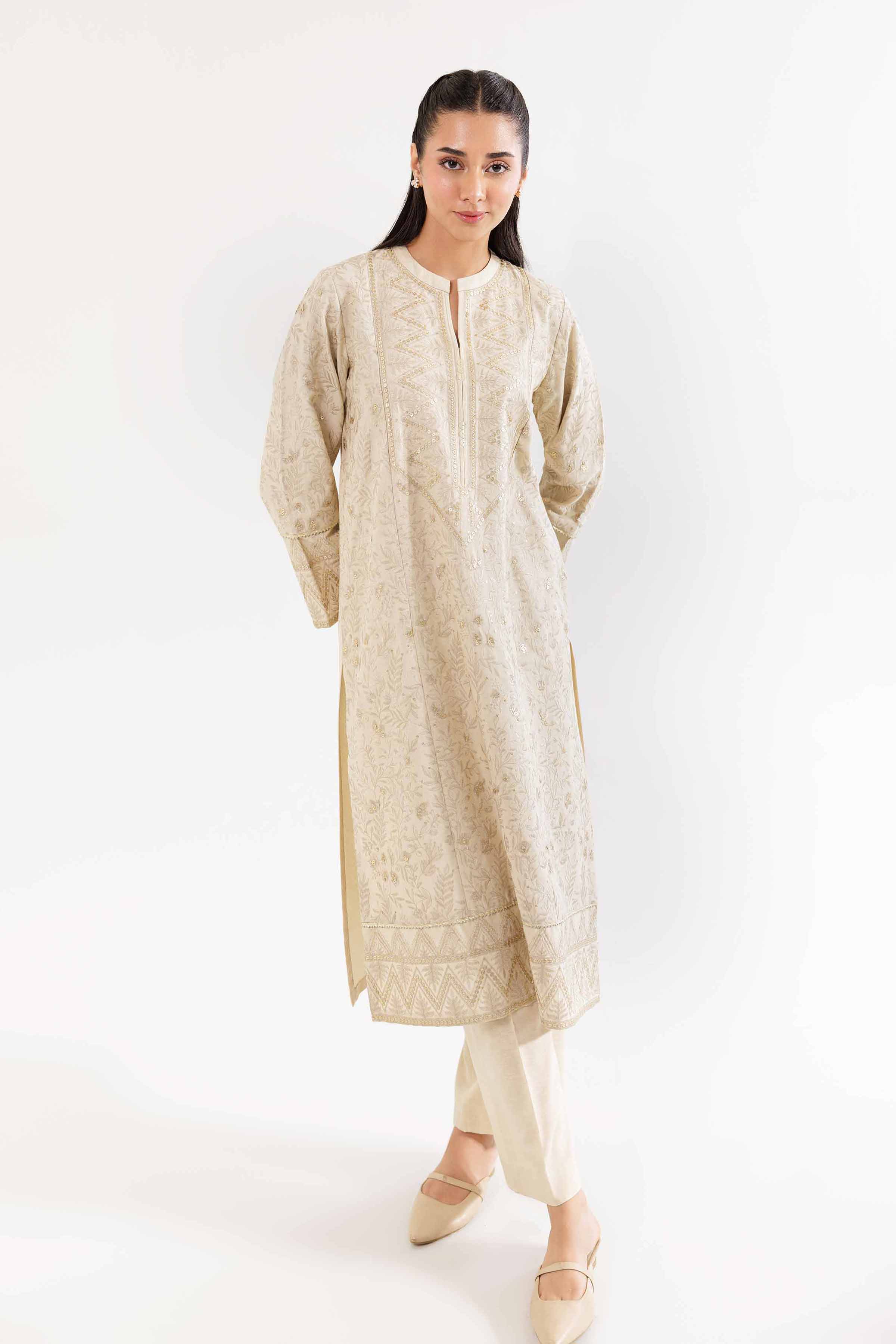 2 Piece - Embroidered Suit - PW24-151