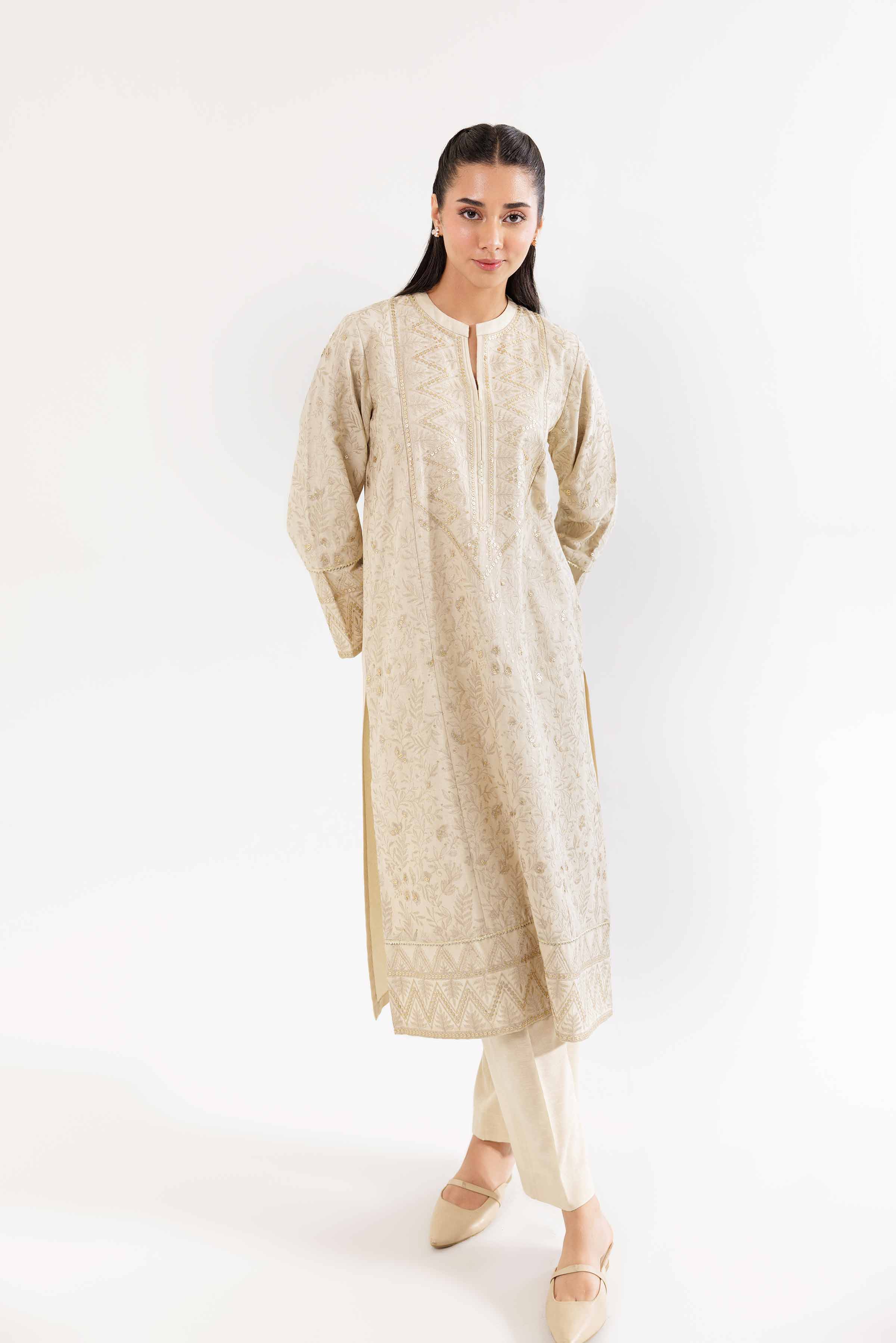 2 Piece - Embroidered Suit - PW24-151