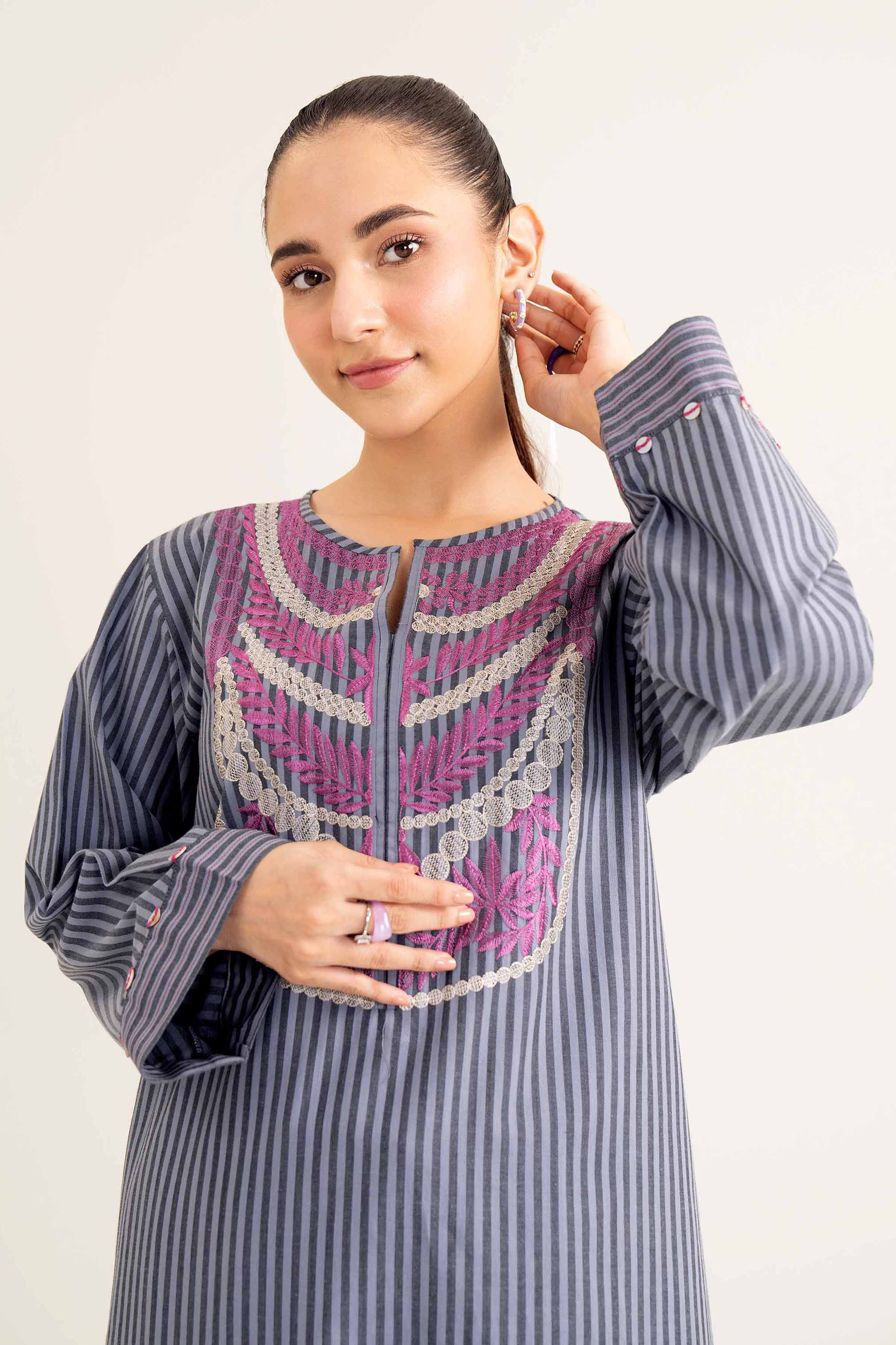 2 Piece - Embroidered Suit - PW24-16