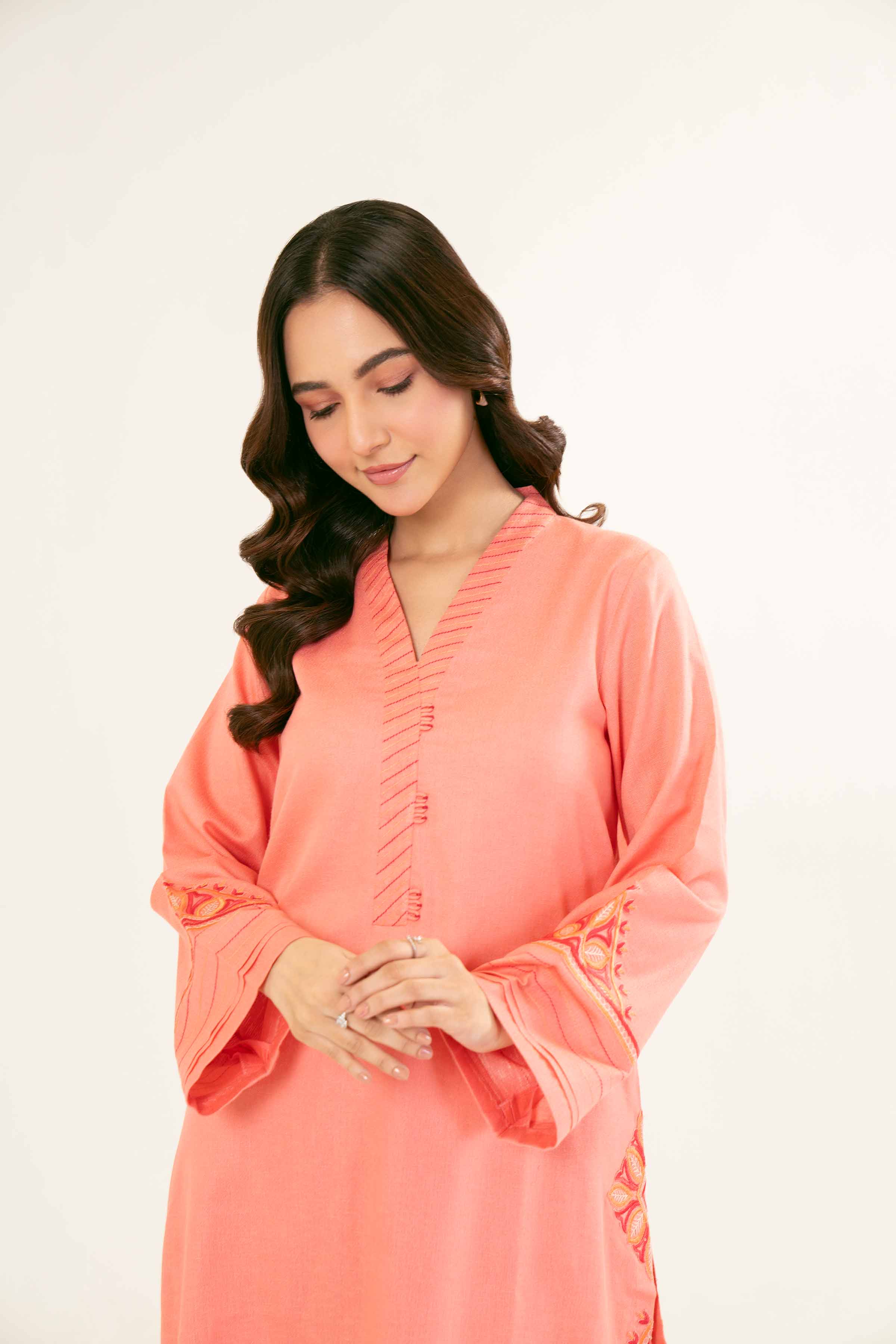 2 Piece - Embroidered Suit - PW24-165