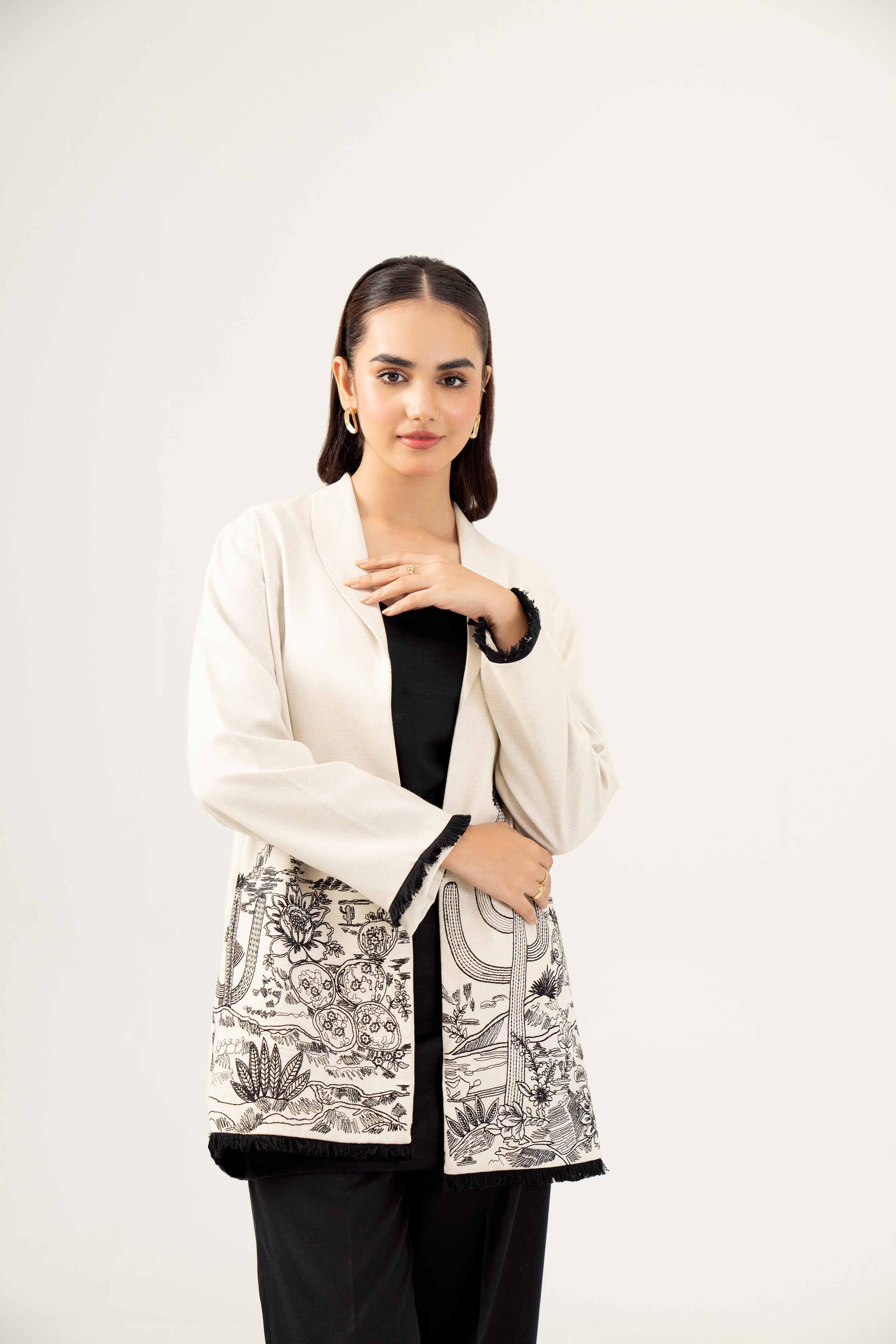 Embroidered Jacket - PW24-174