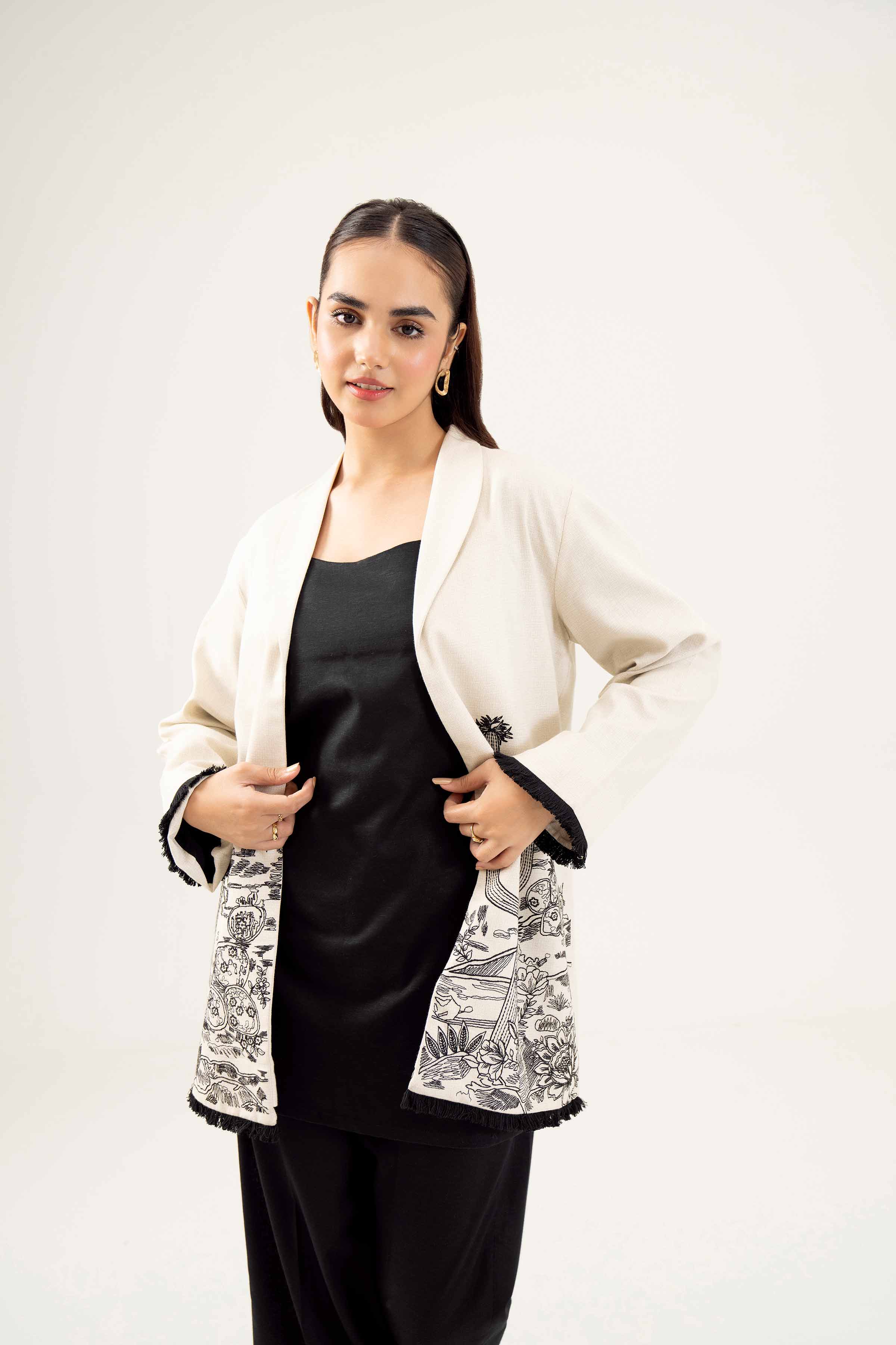 Embroidered Jacket - PW24-174