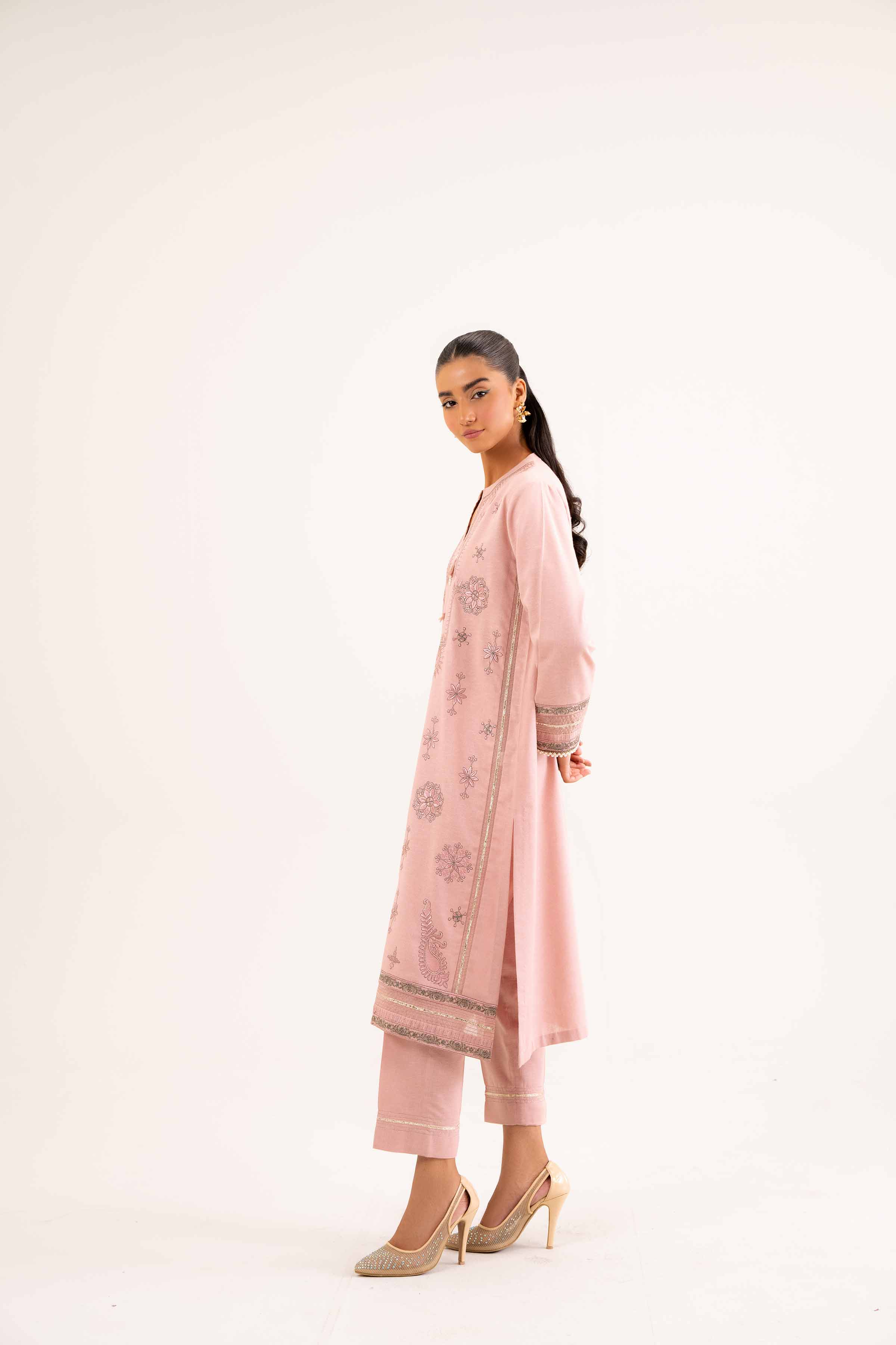 2 Piece - Embroidered Suit - PW24-177