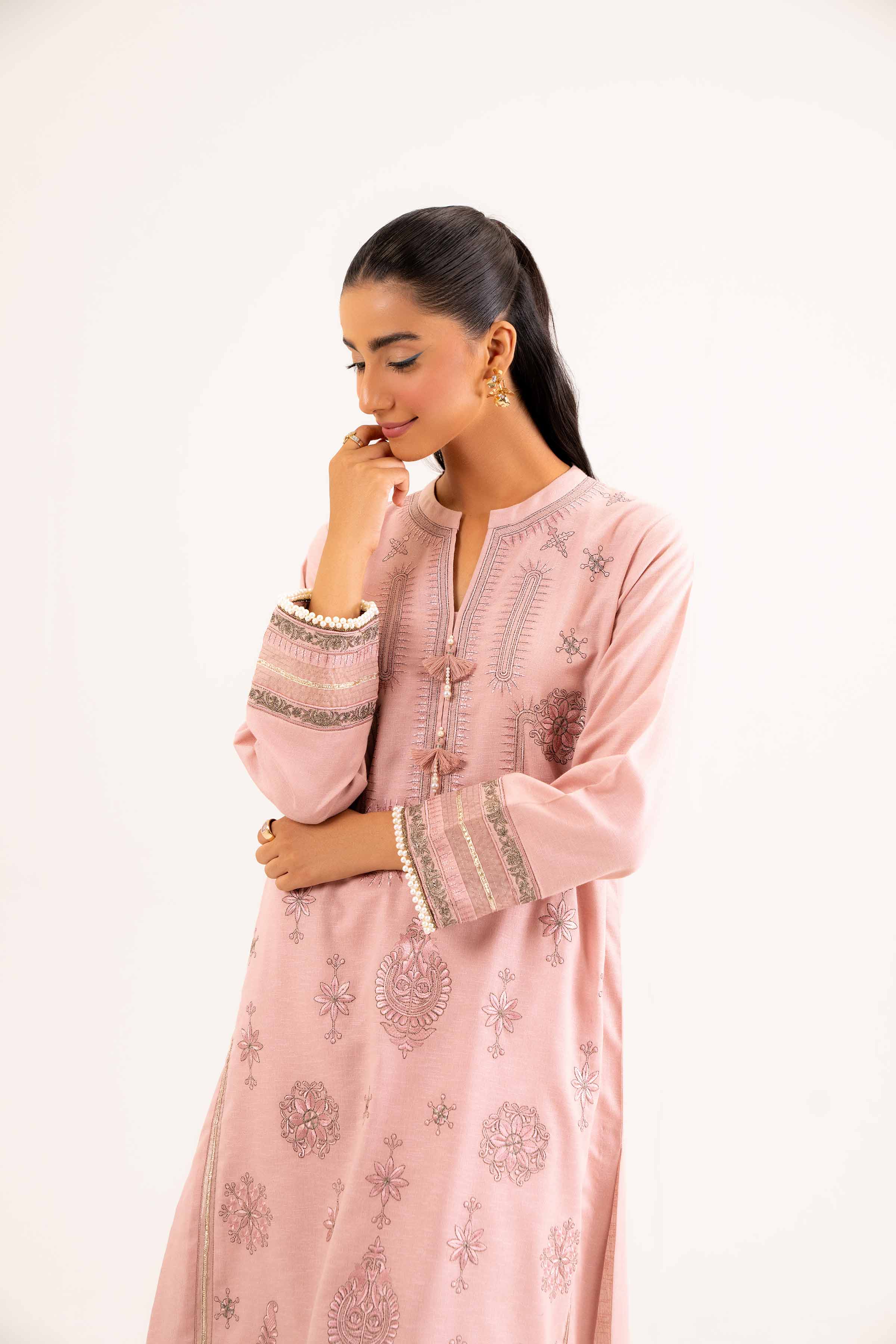 2 Piece - Embroidered Suit - PW24-177
