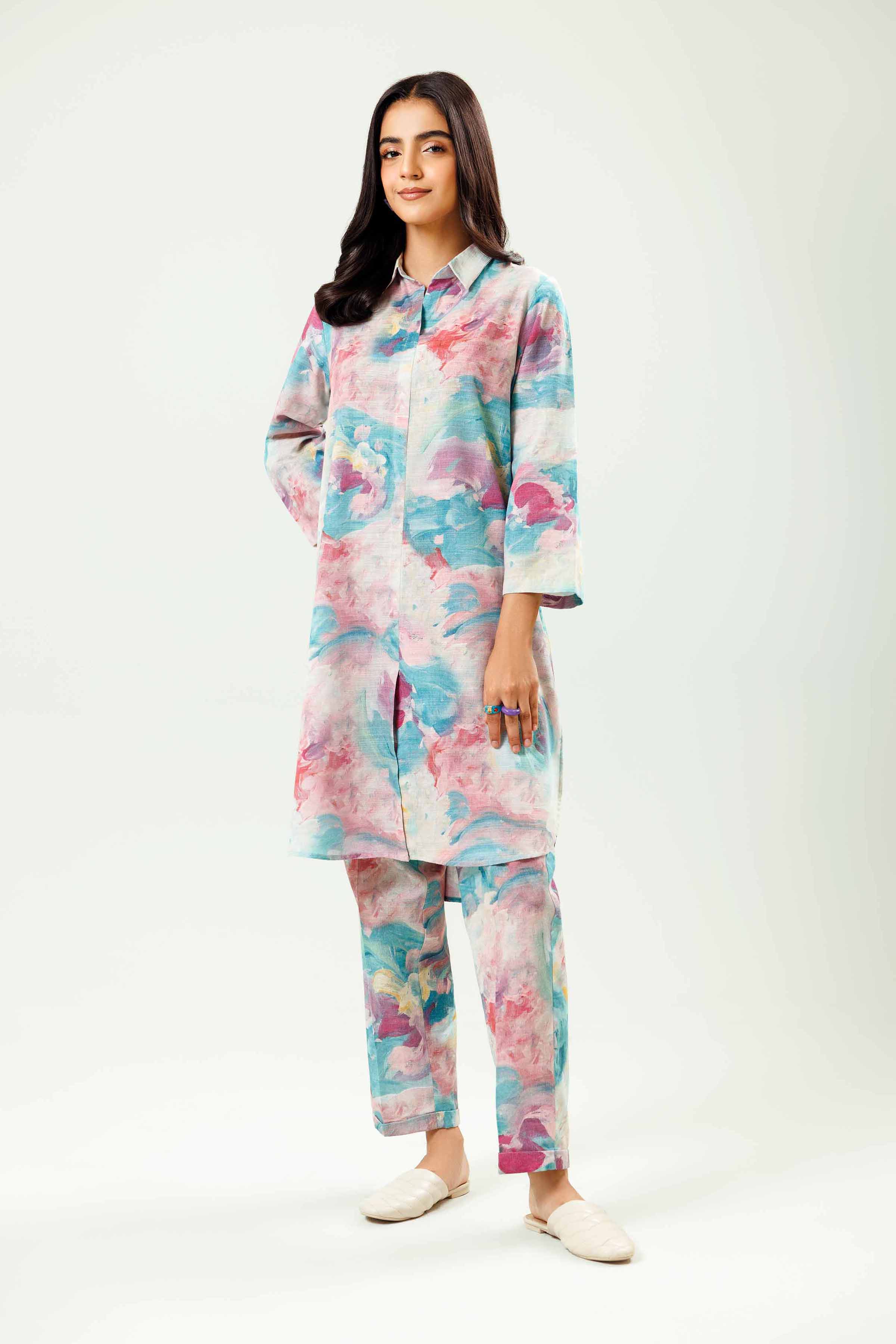 2 Piece - Printed Suit - PW24-18