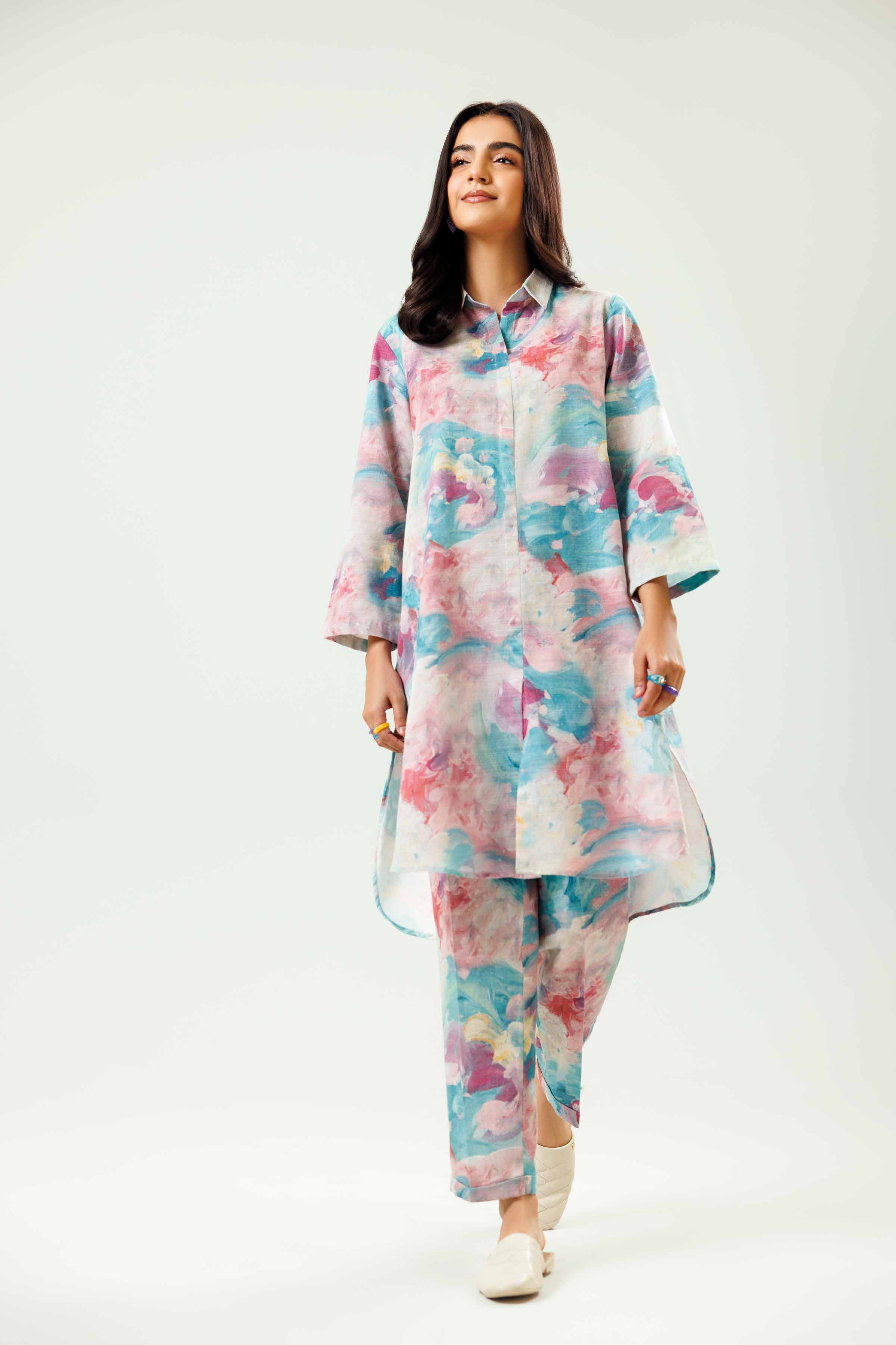 2 Piece - Printed Suit - PW24-18