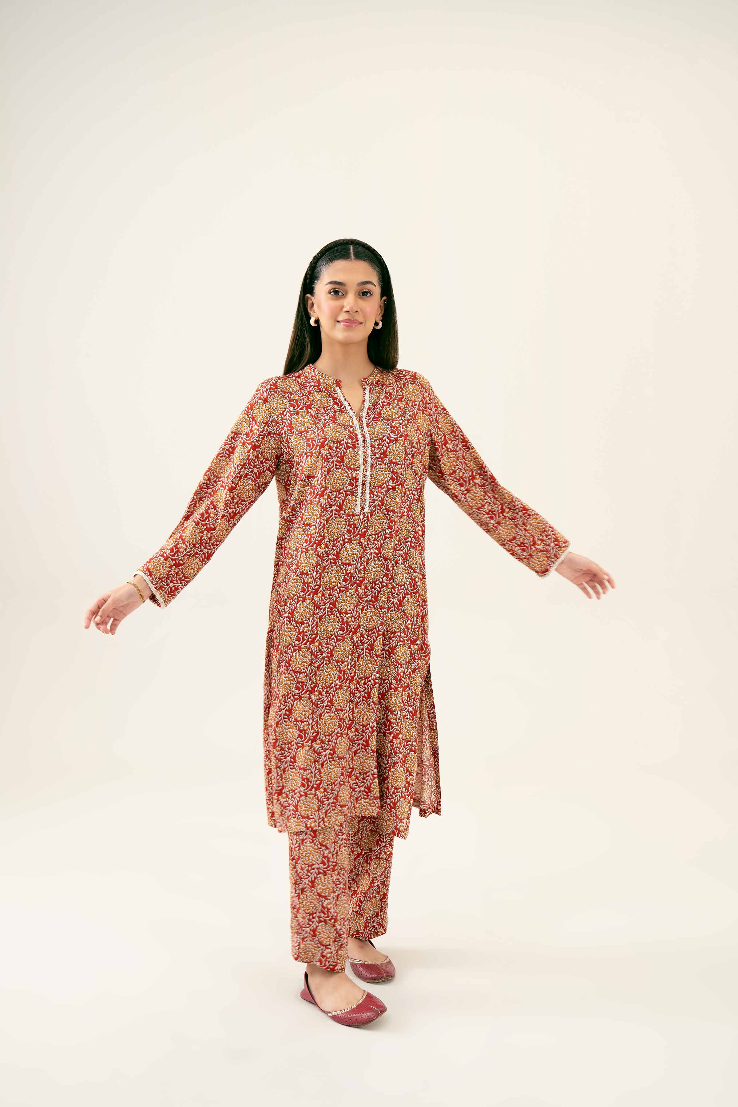 2 Piece - Printed Suit - PW24-188