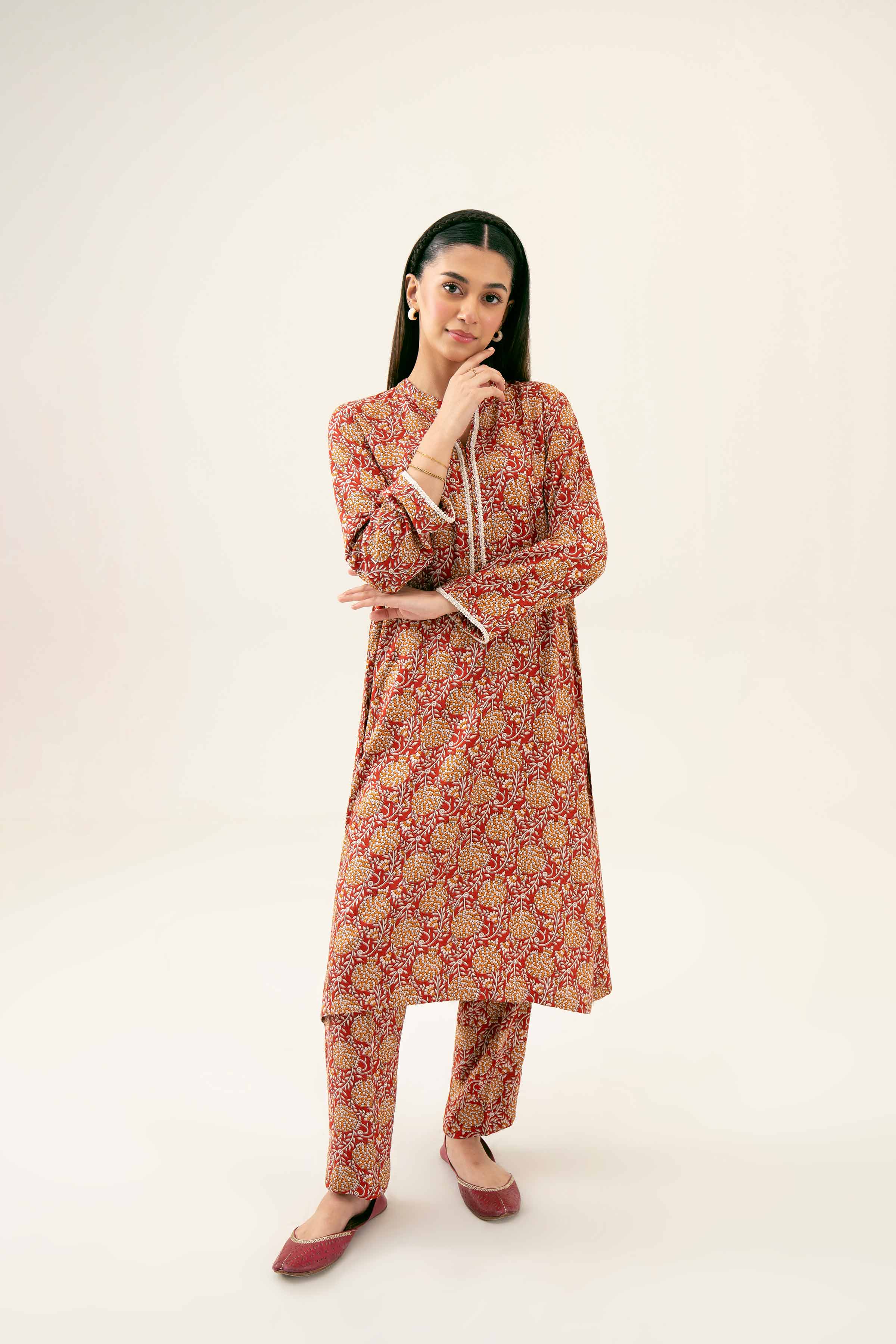2 Piece - Printed Suit - PW24-188