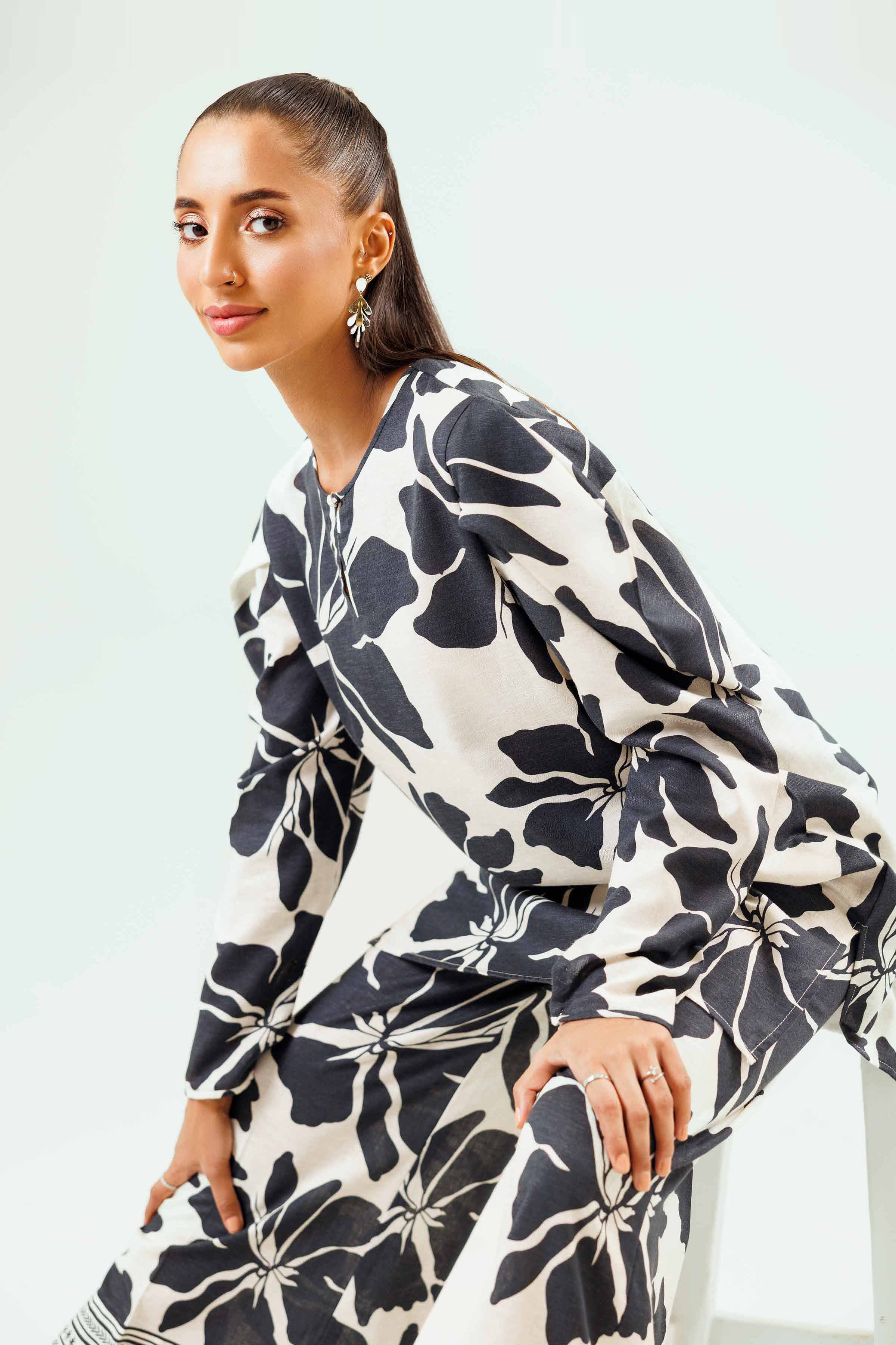 2 Piece - Printed Suit - PW24-189