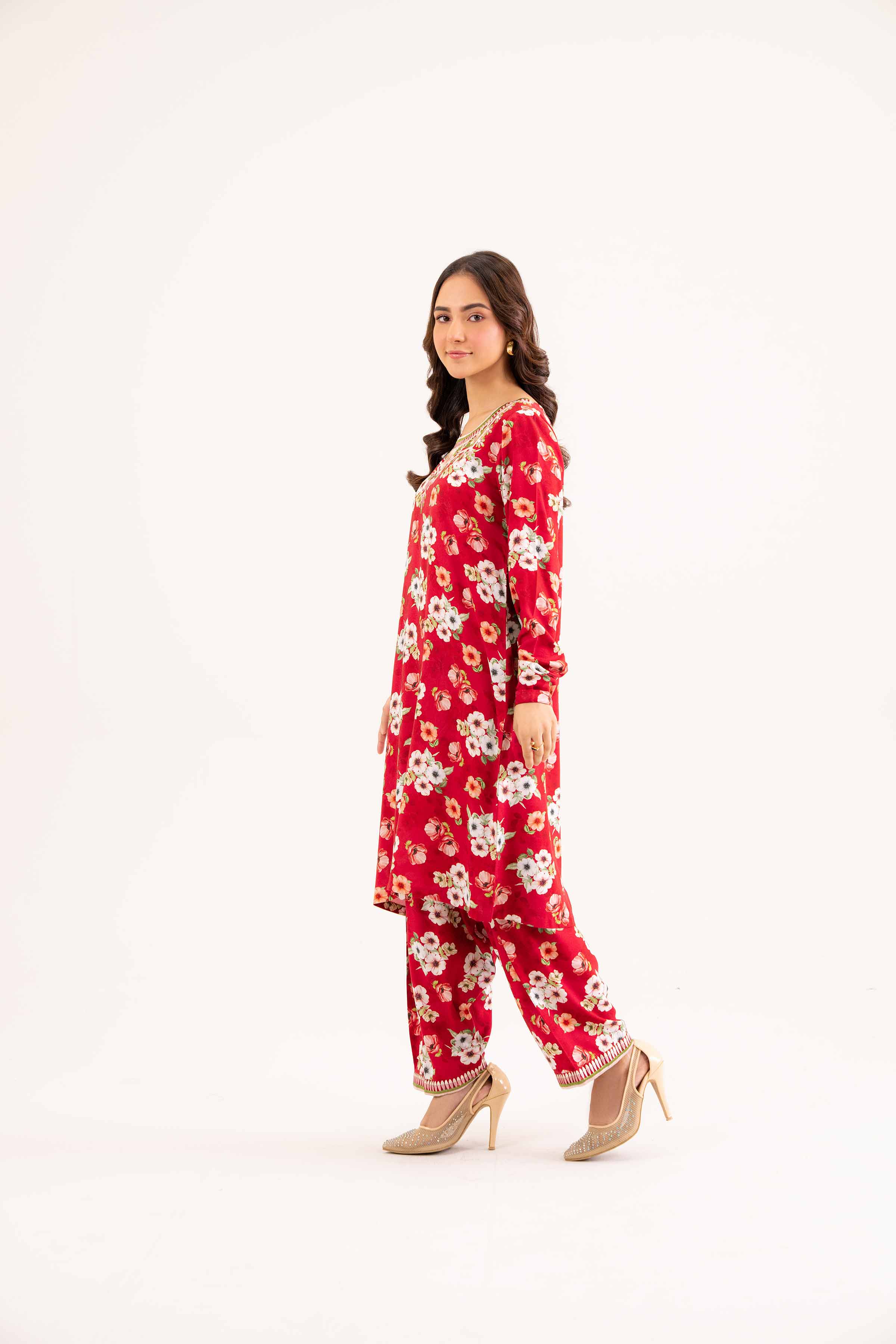 2 Piece - Embroidered Suit - PW24-197