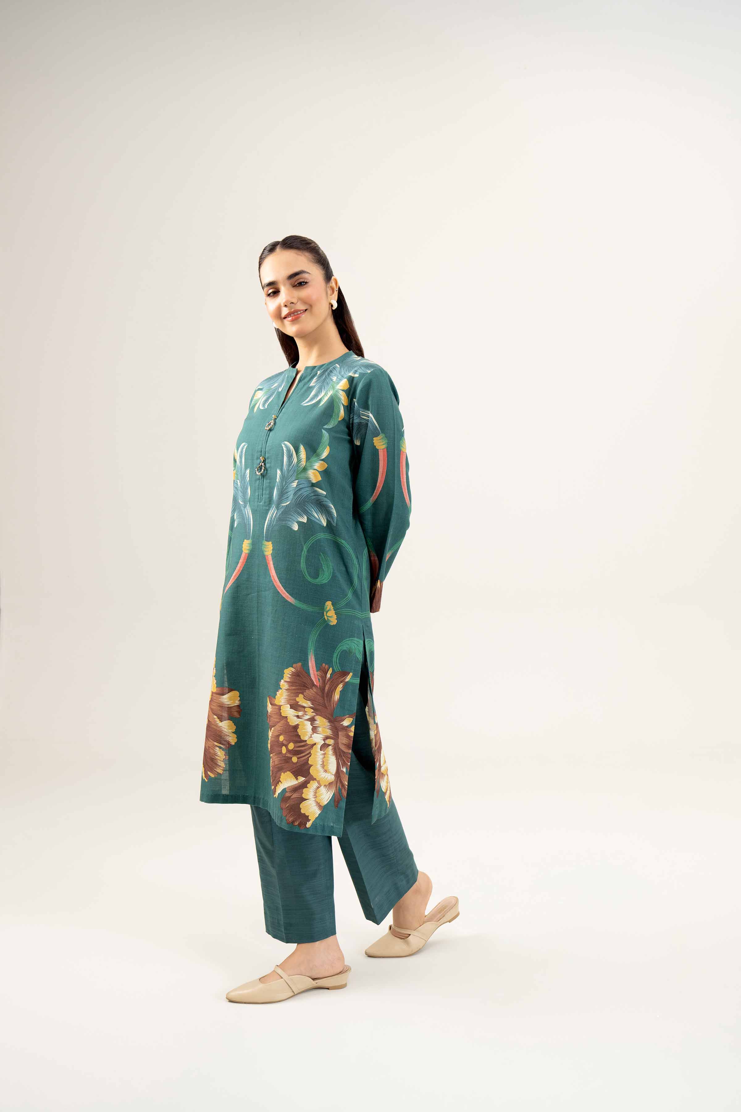 2 Piece - Printed Suit - PW24-198