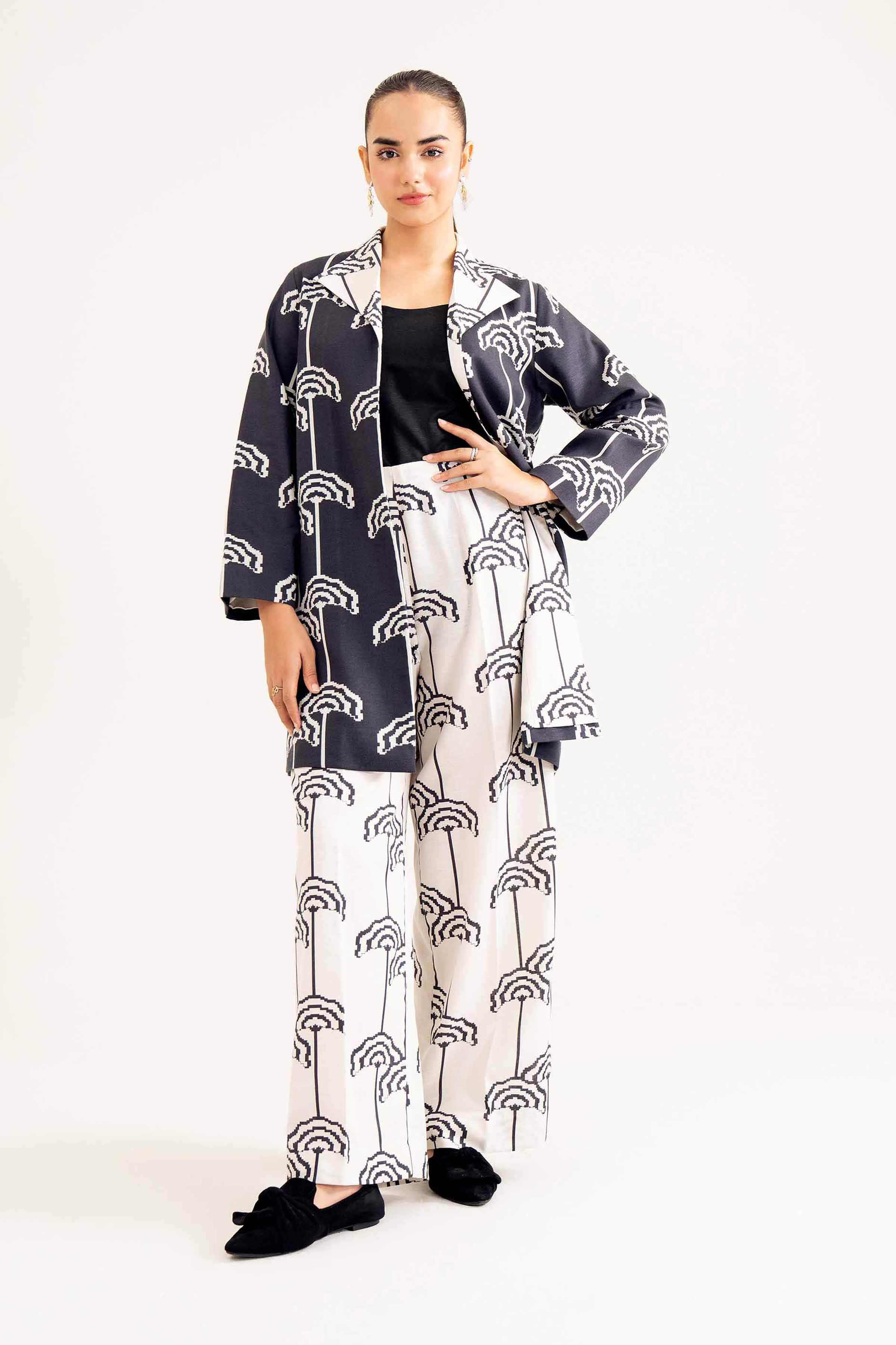 2 Piece - Printed Suit - PW24-201