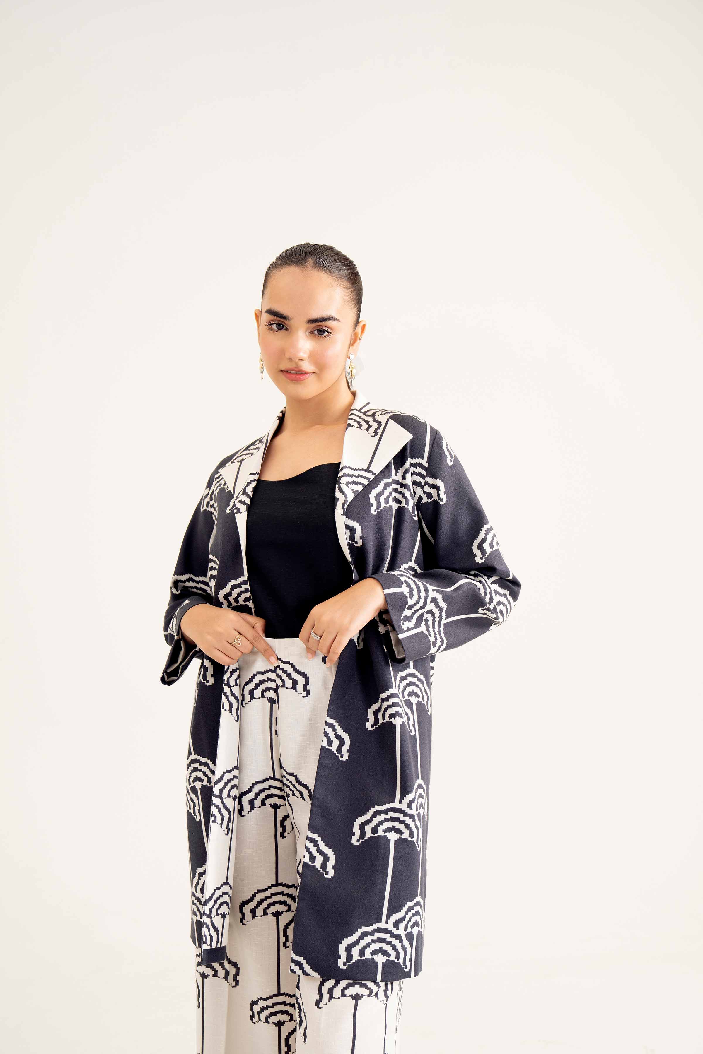 2 Piece - Printed Suit - PW24-201