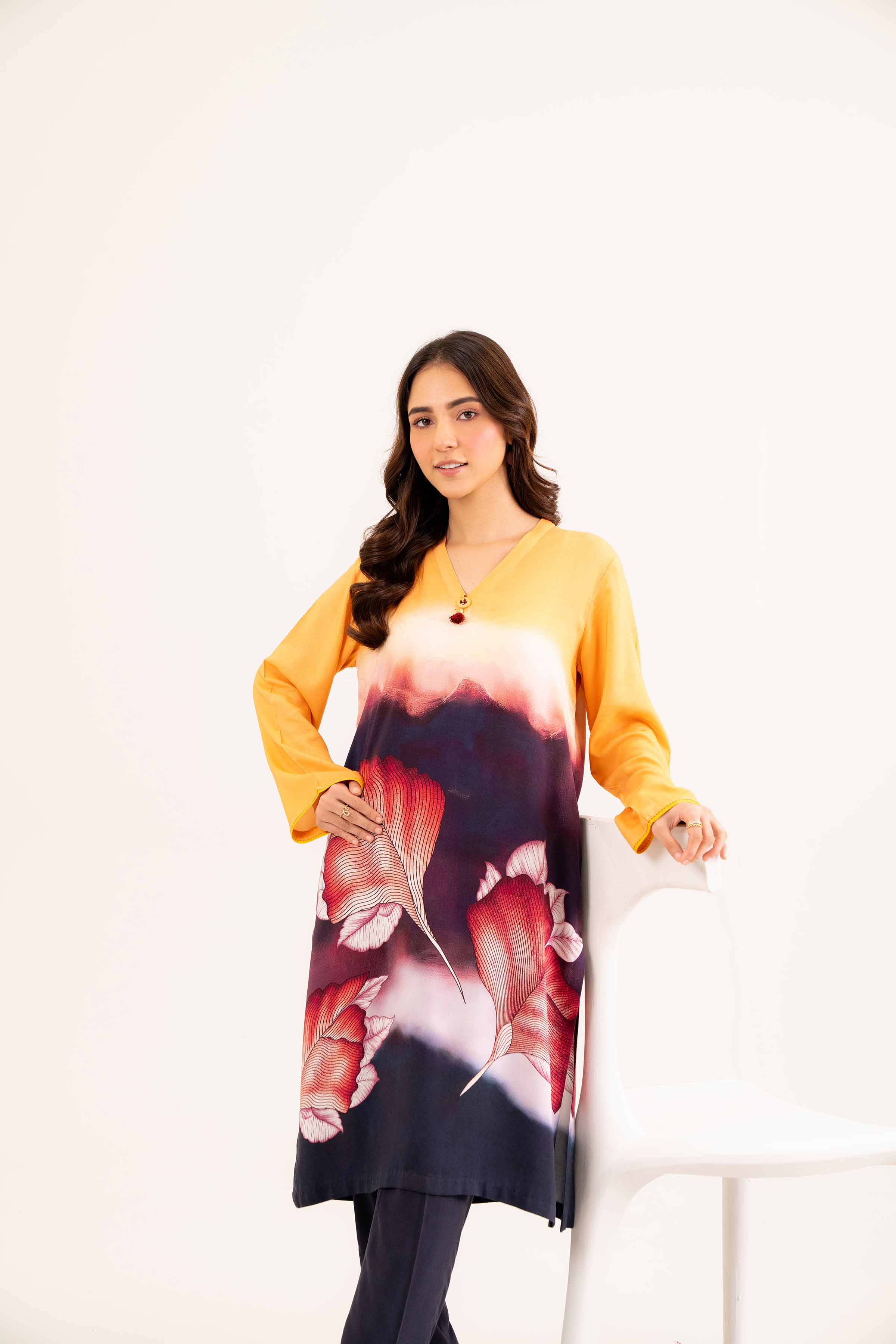 2 Piece - Printed Suit - PW24-206