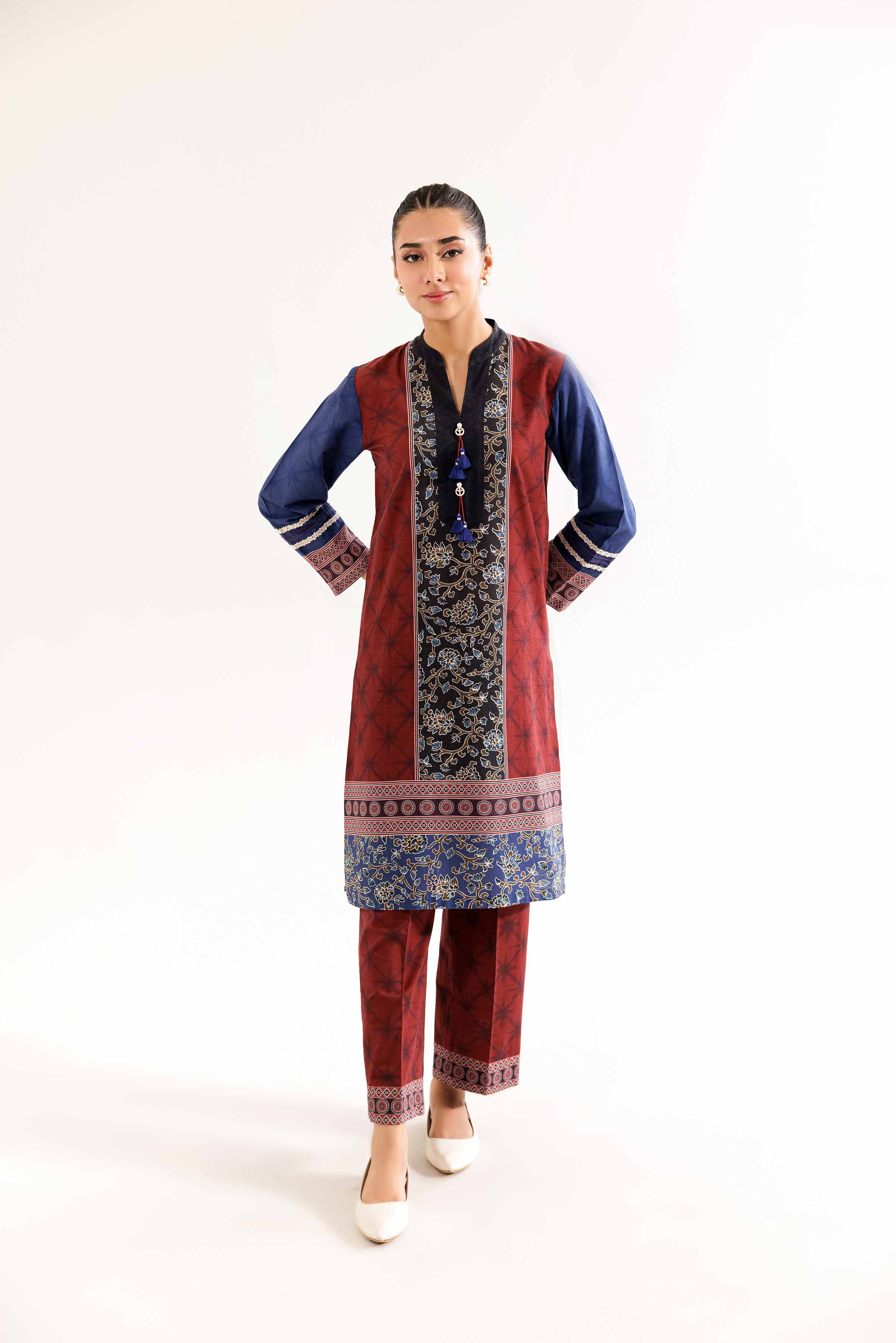2 Piece - Printed Suit - PW24-211