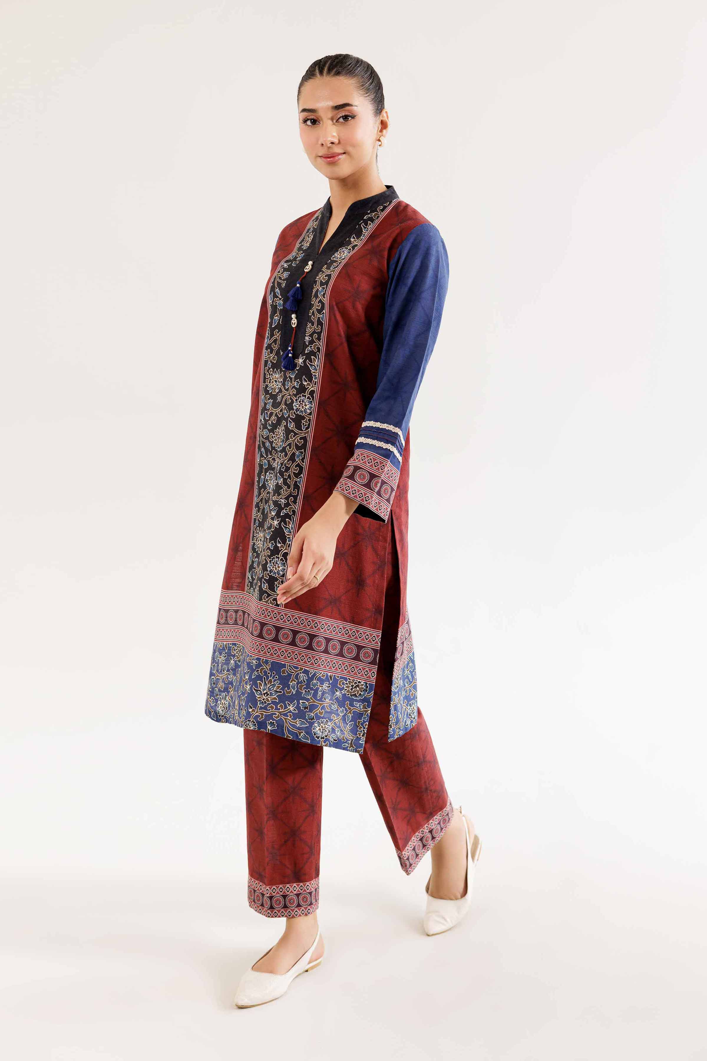 2 Piece - Printed Suit - PW24-211