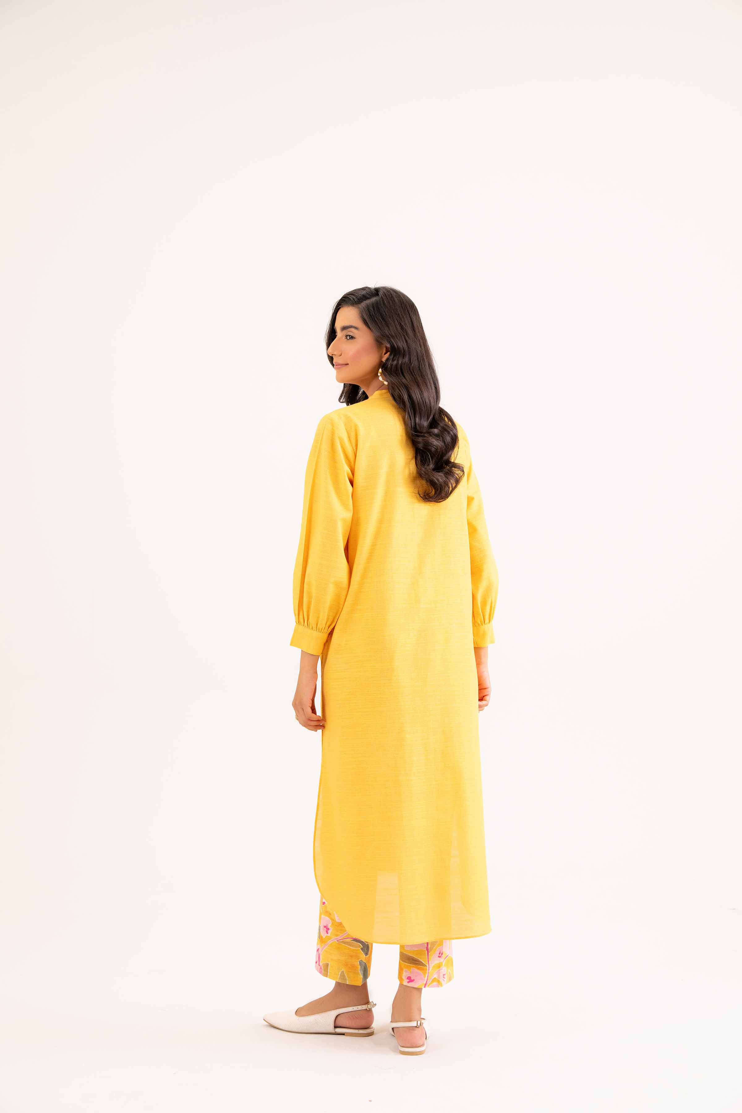 2 Piece - Printed Embroidered Suit - PW24-216
