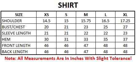 Size Guide