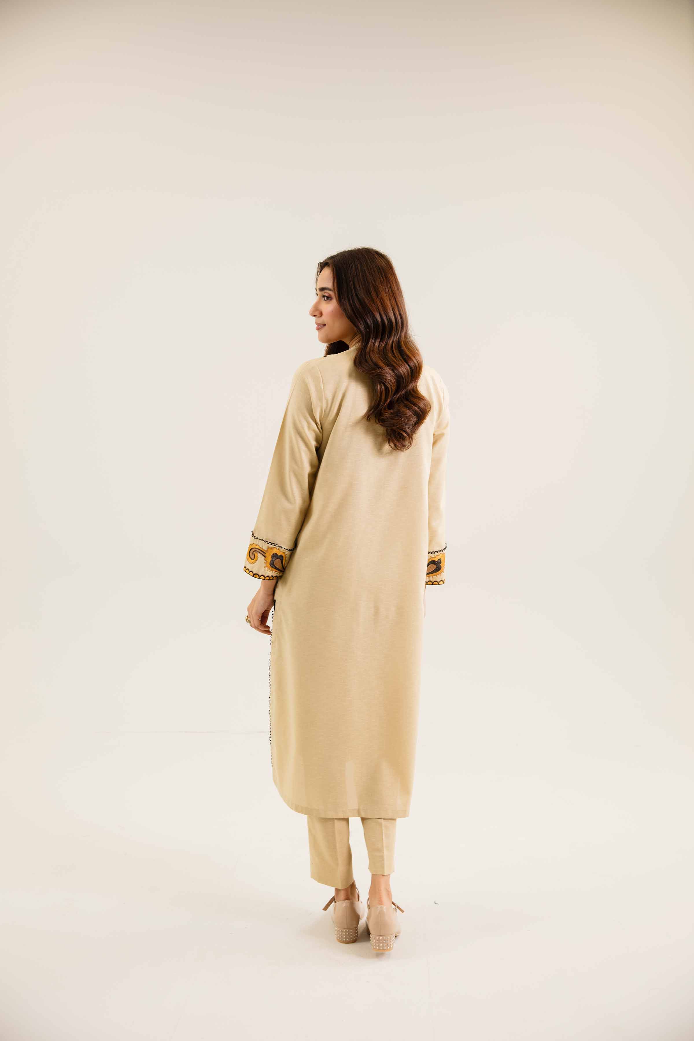 2 Piece - Embroidered Suit - PW24-232
