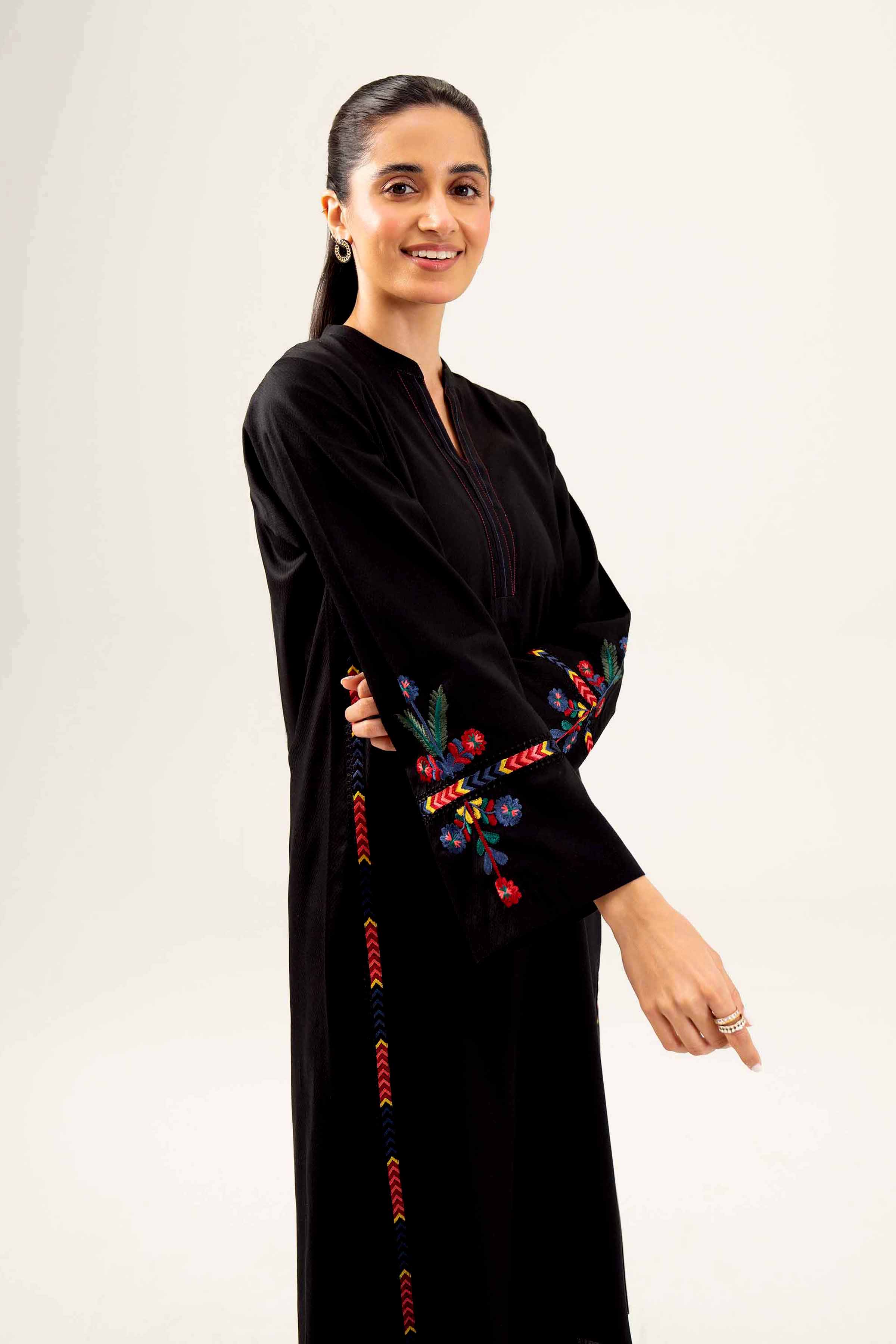 2 Piece - Embroidered Suit - PW24-233