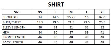Size Guide