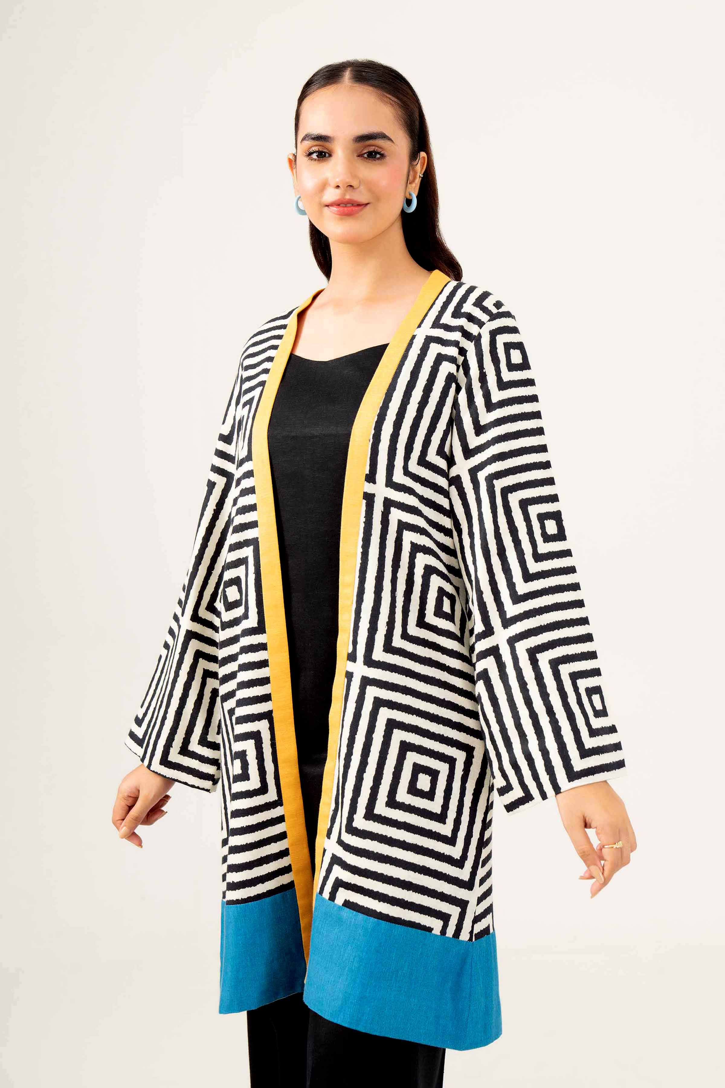 Printed Jacket - PW24-241 – NISHAT USA
