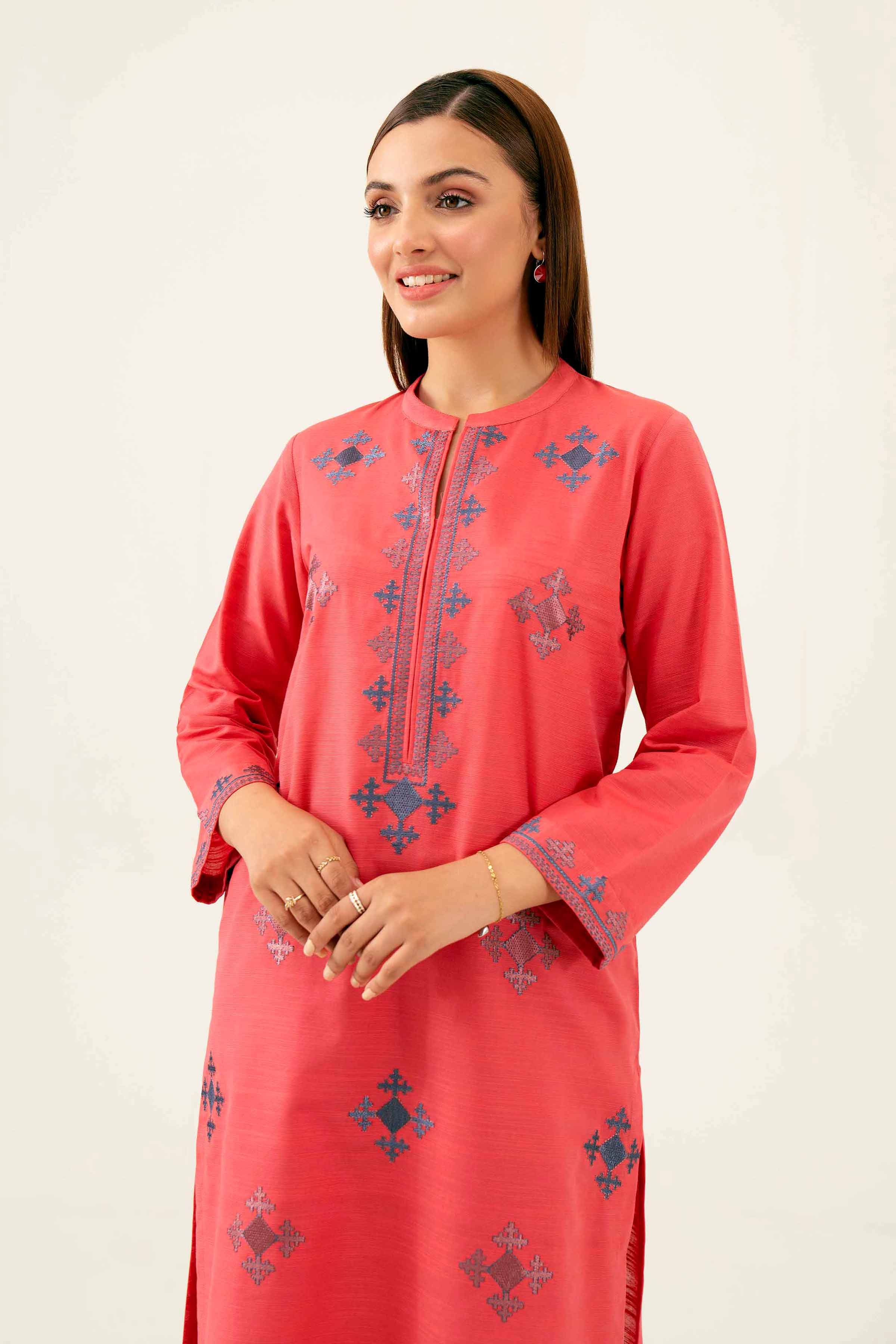 2 Piece - Embroidered Suit - PW24-260