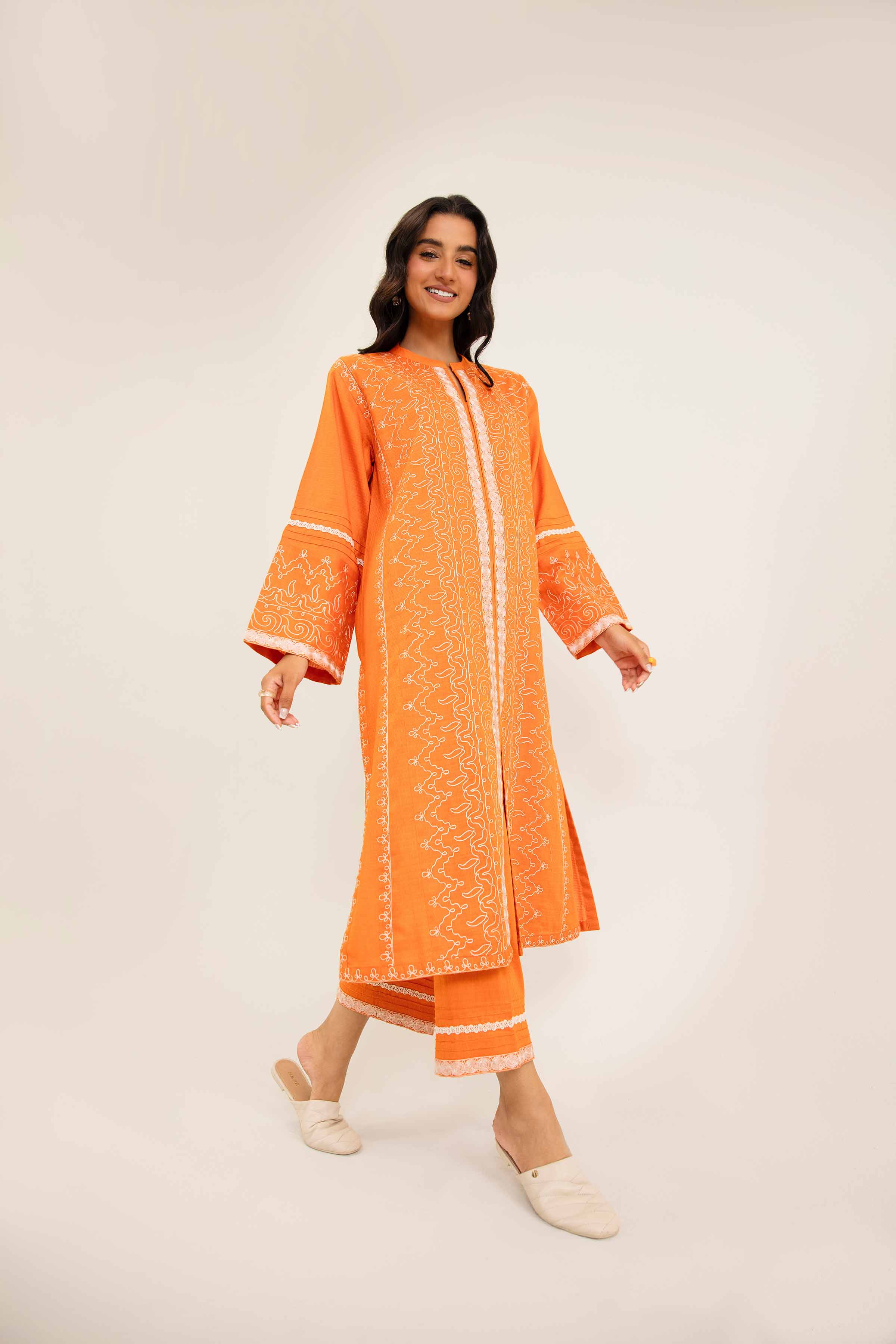 2 Piece - Embroidered Suit - PW24-261