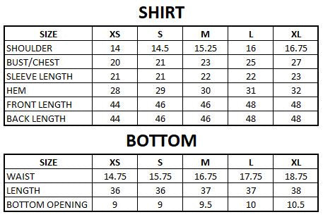 Size Guide