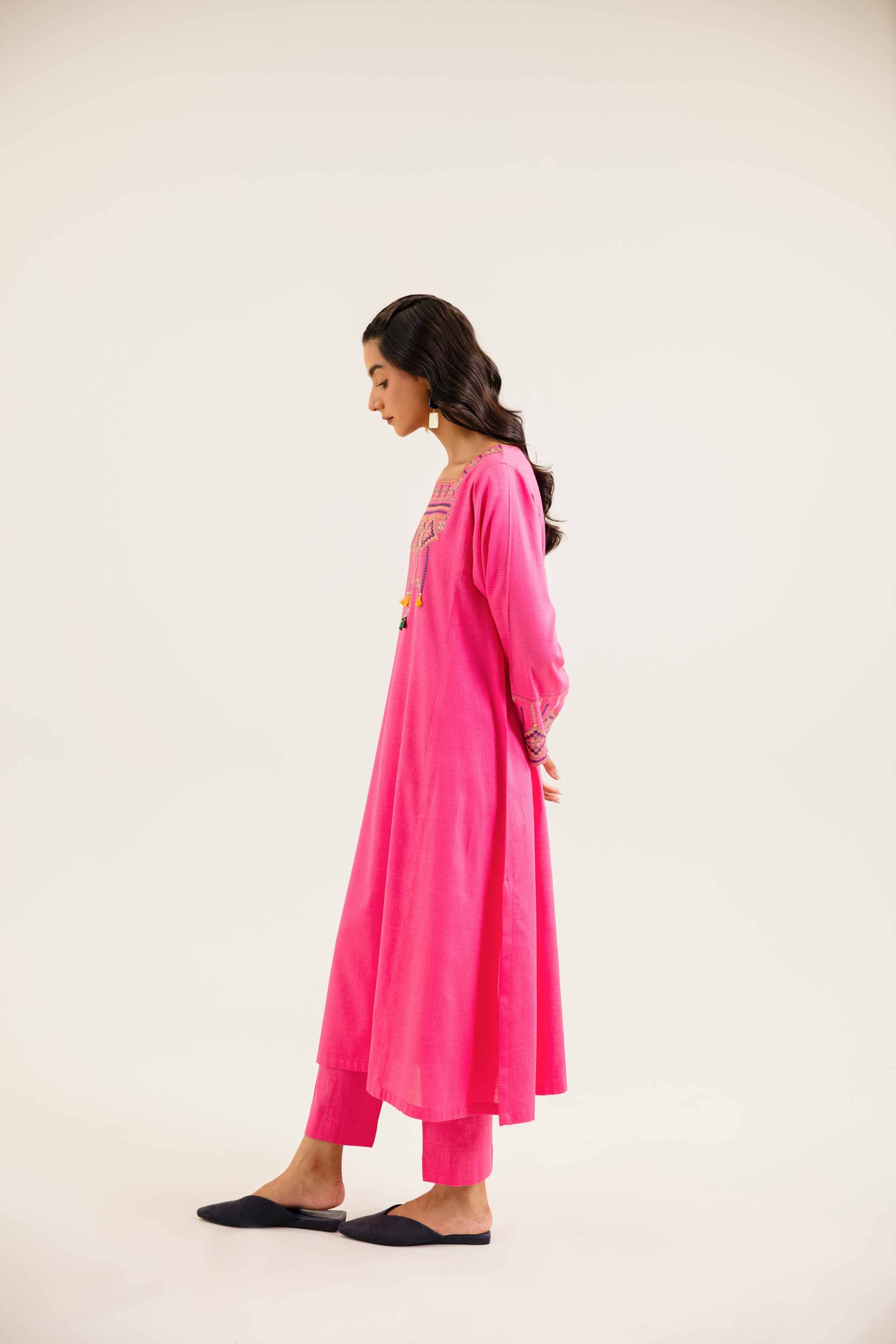 2 Piece - Embroidered Suit - PW24-264