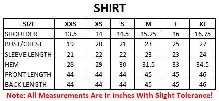 Size Guide