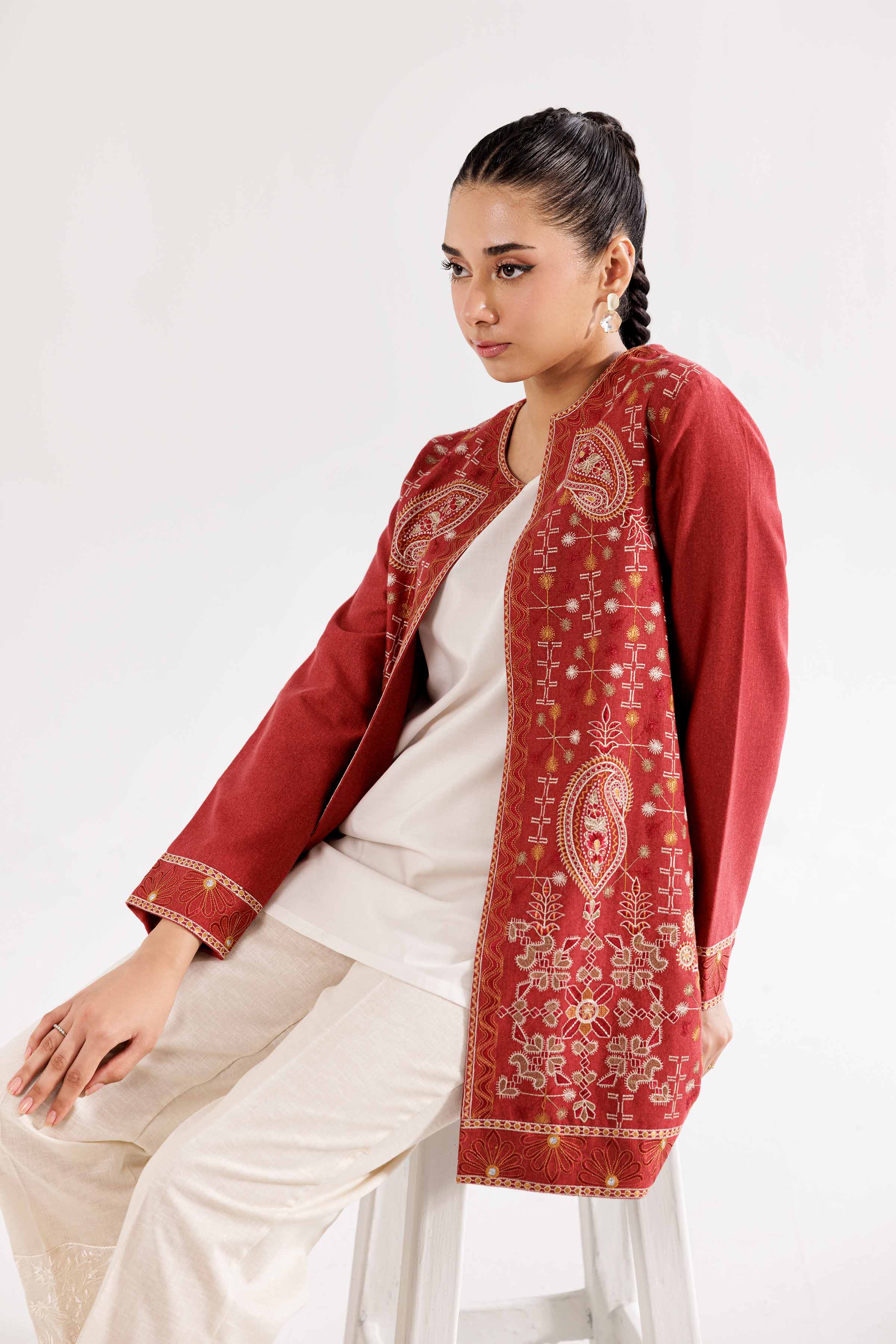 Embroidered Jacket - PW24-270