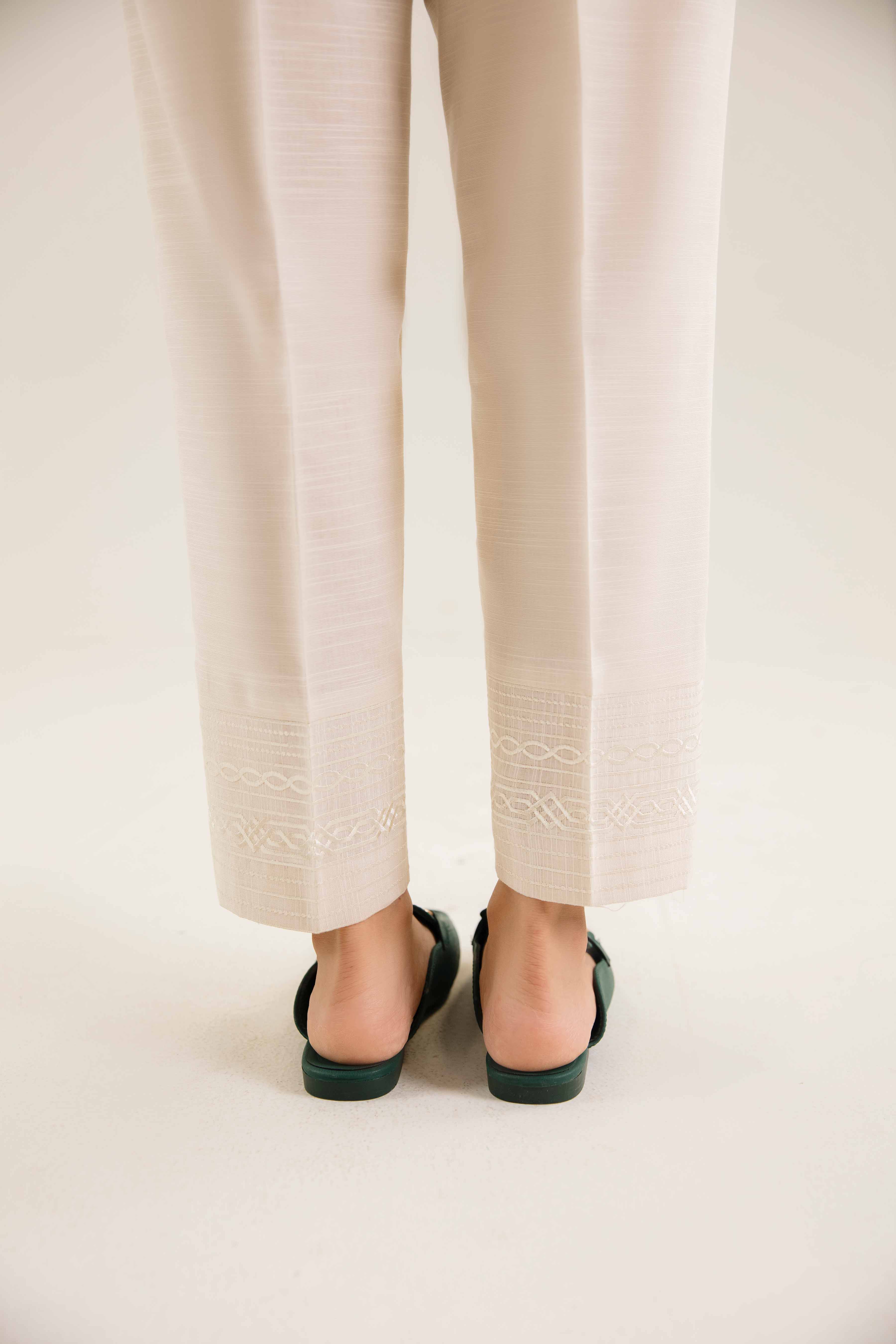 Embroidered Trousers - PW24-272