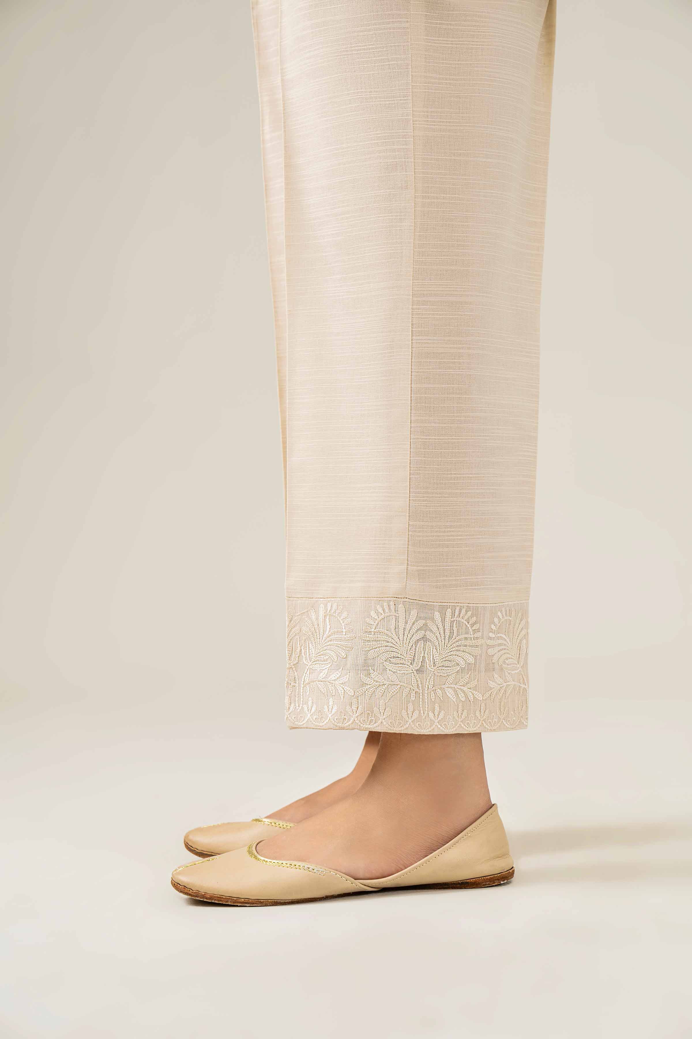 Embroidered Trousers - PW24-274