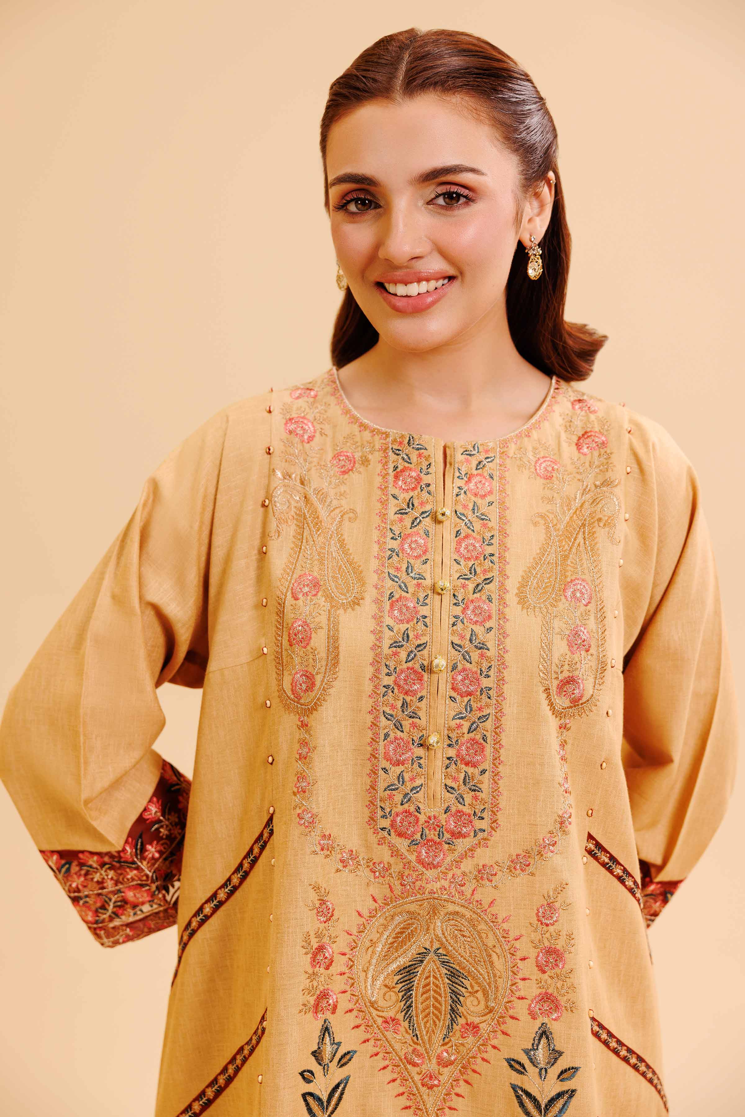 2 Piece - Embroidered Suit - PW24-283