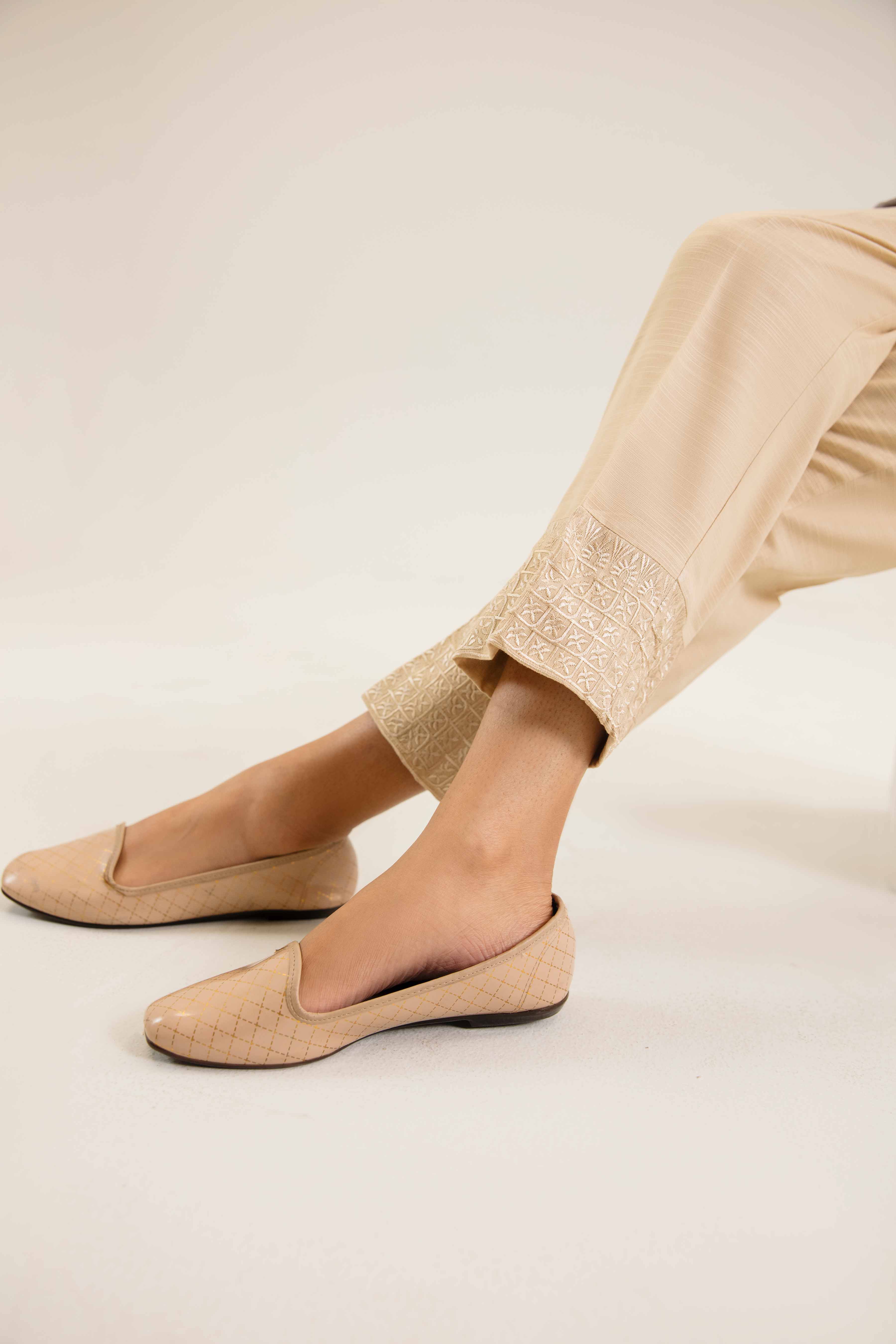 Embroidered Trousers - PW24-286