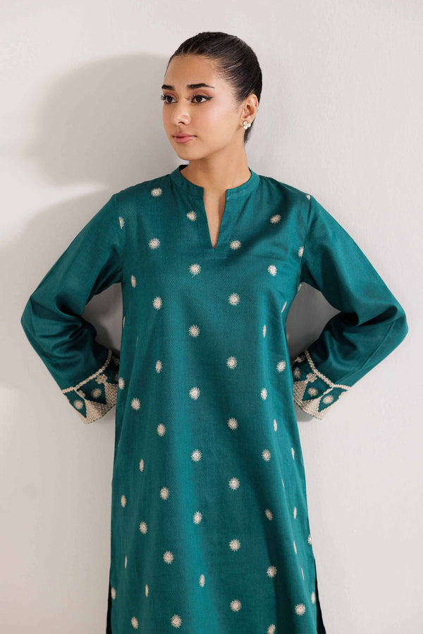 2 Piece - Embroidered Suit - PW24-289