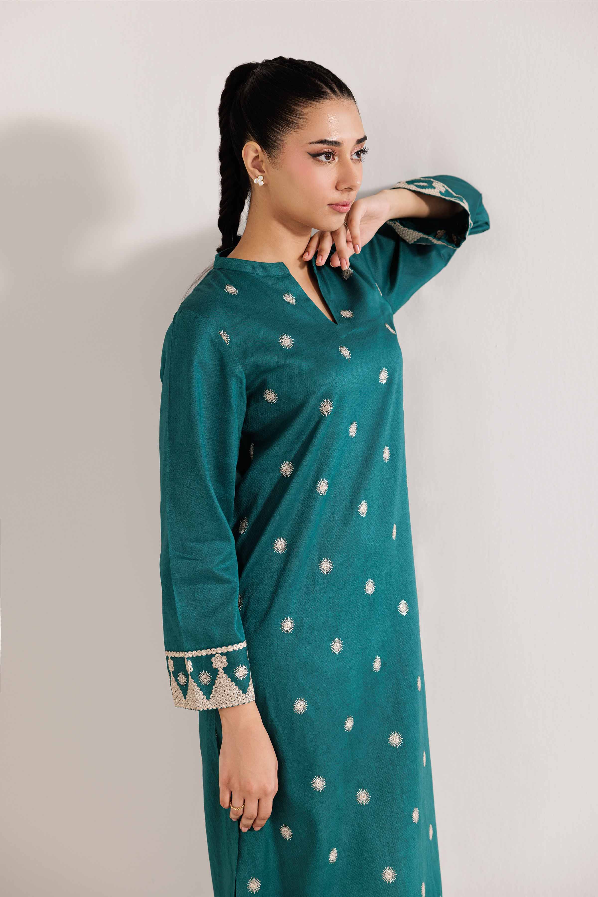 2 Piece - Embroidered Suit - PW24-289